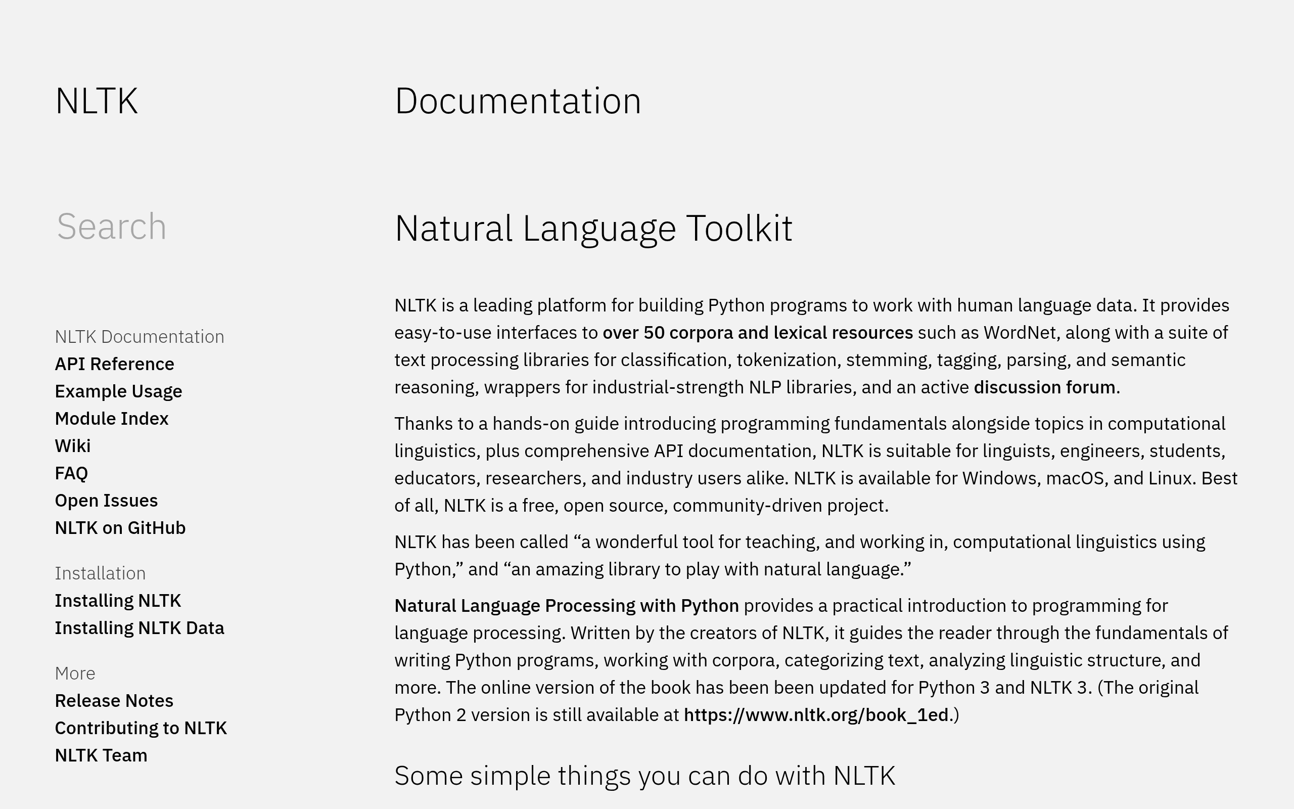 NLTK