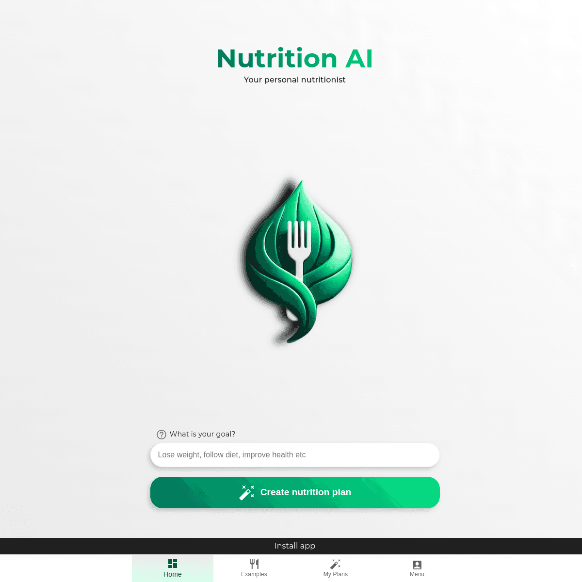 NutritionAI