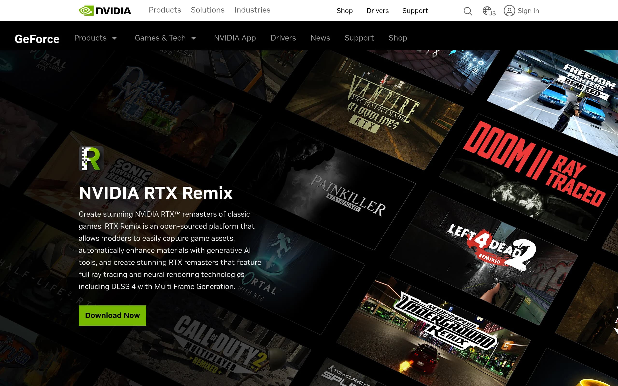 NVIDIA RTX Remix