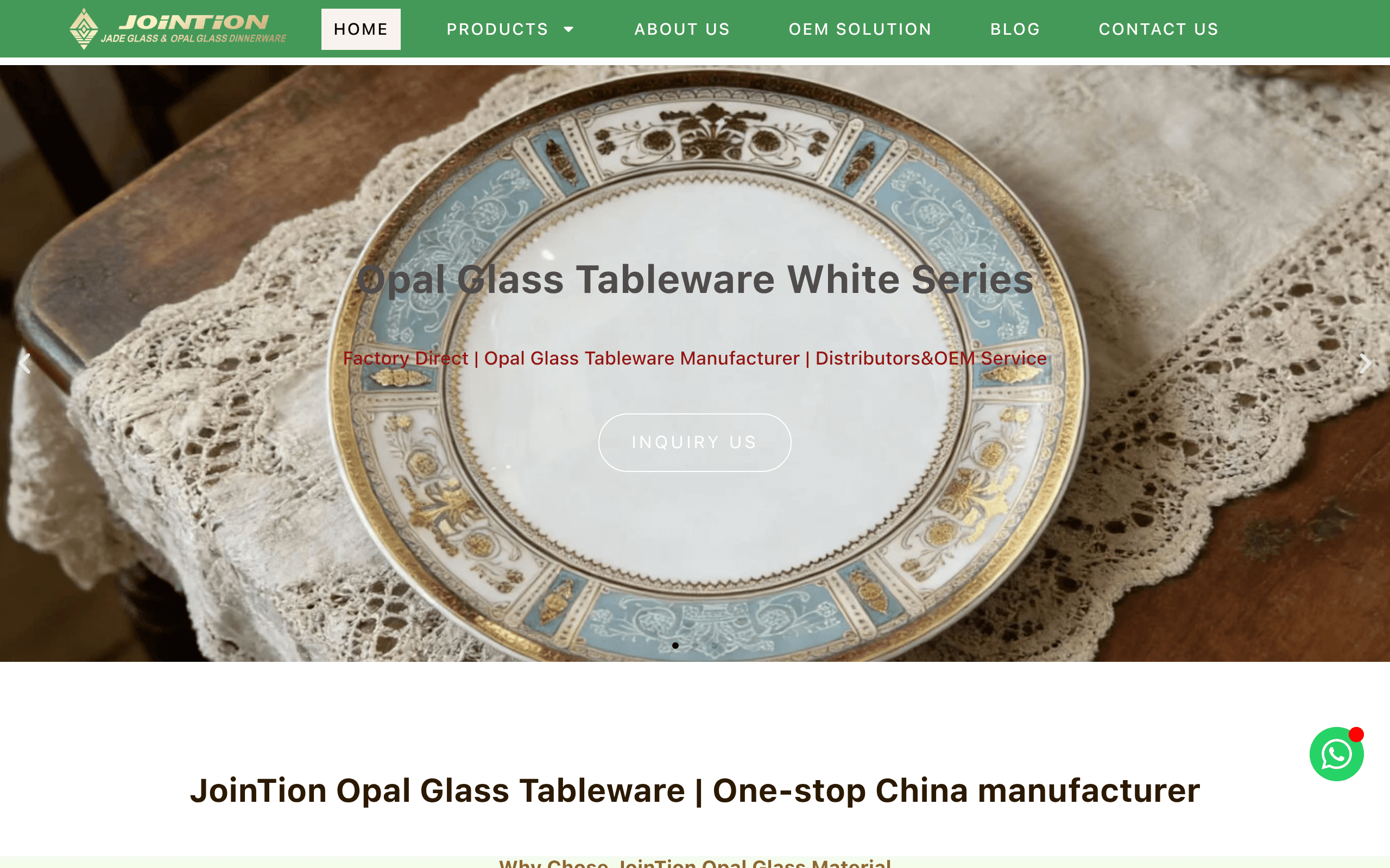 Opal Glass Tableware