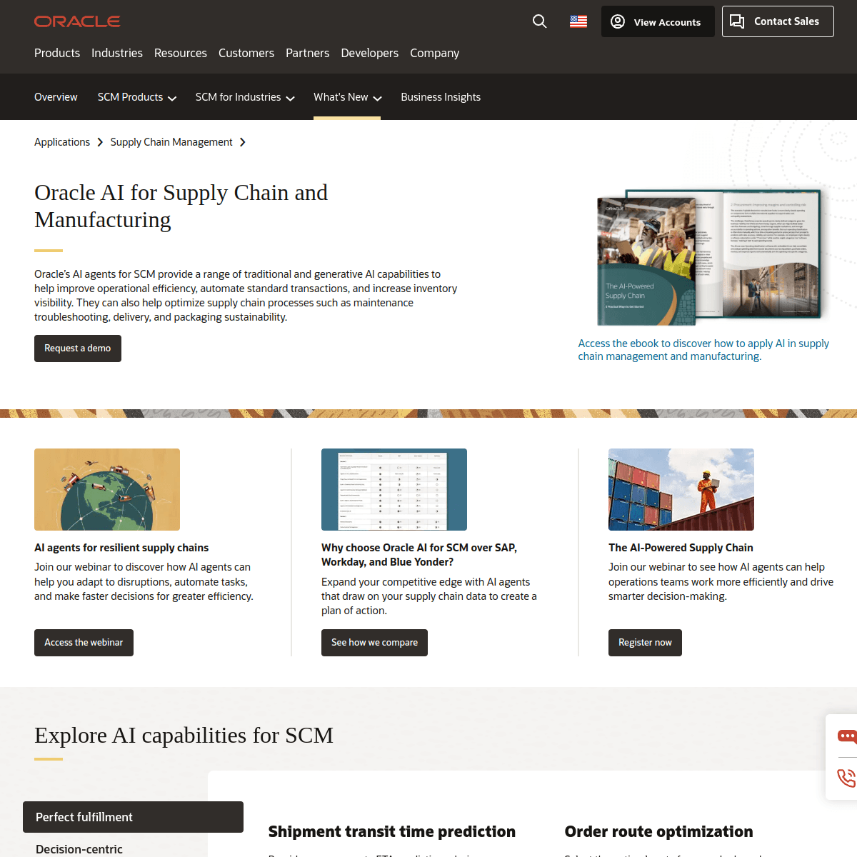 Oracle AI SCM