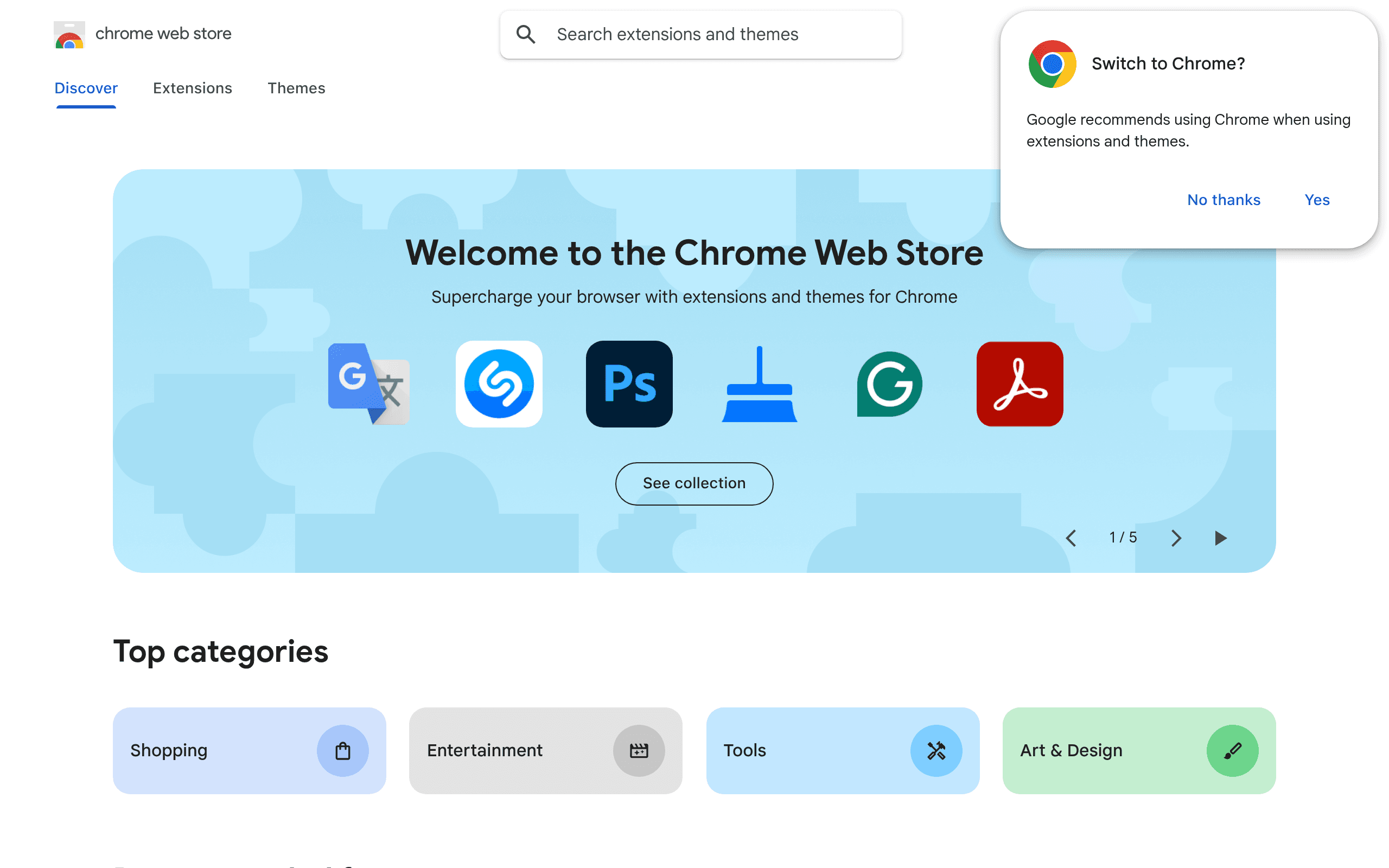 Perplexity for Chrome