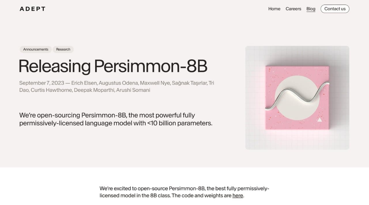 Persimmon-8B