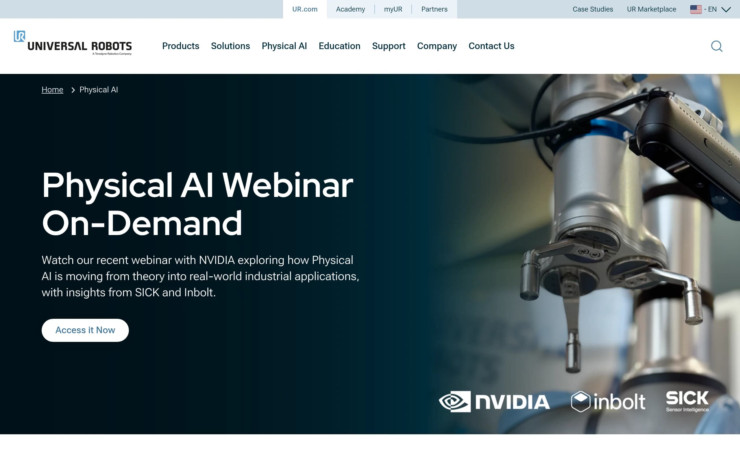 Physical AI | Universal Robots