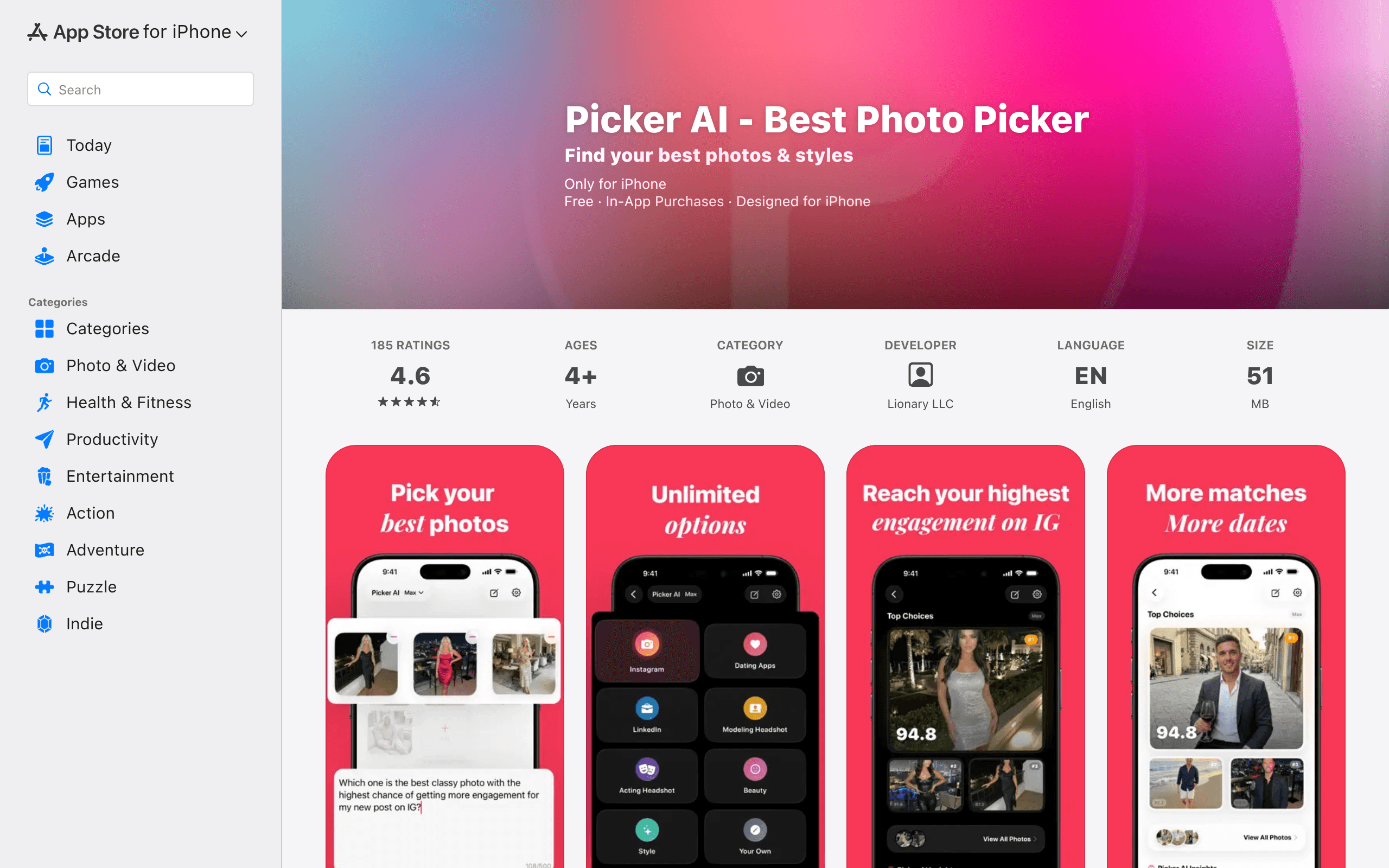 Picker AI - AI Photo Picker