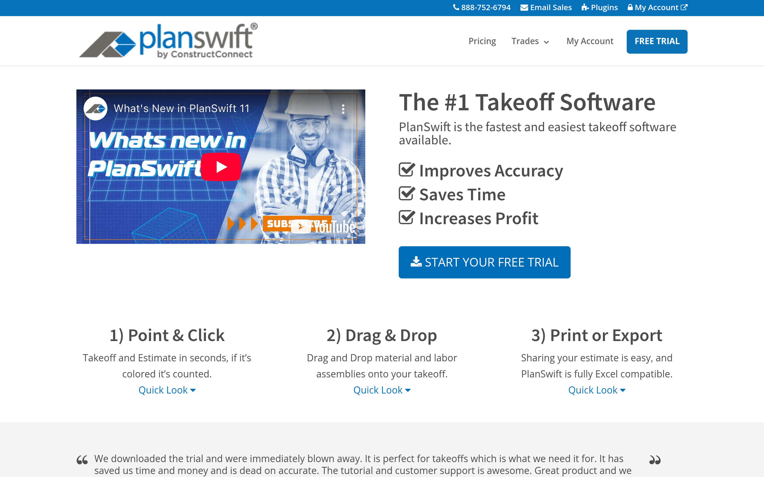 PlanSwift AI Takeoff