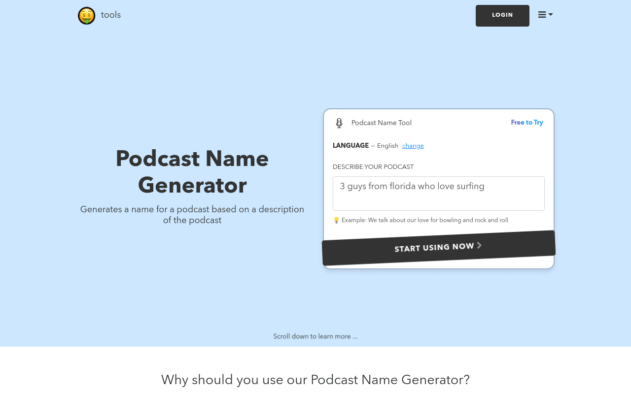 Podcast Name Generator | nichesss