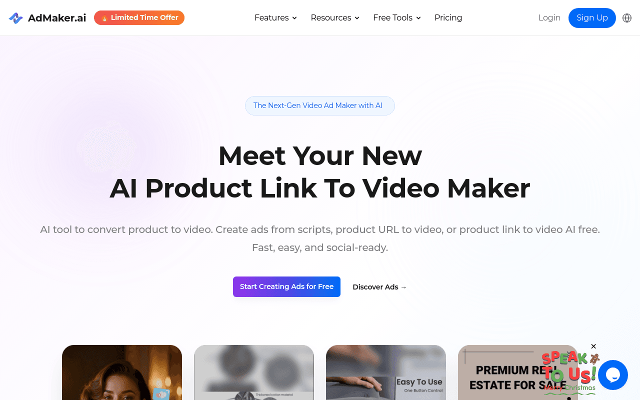 Product Link To Video Maker