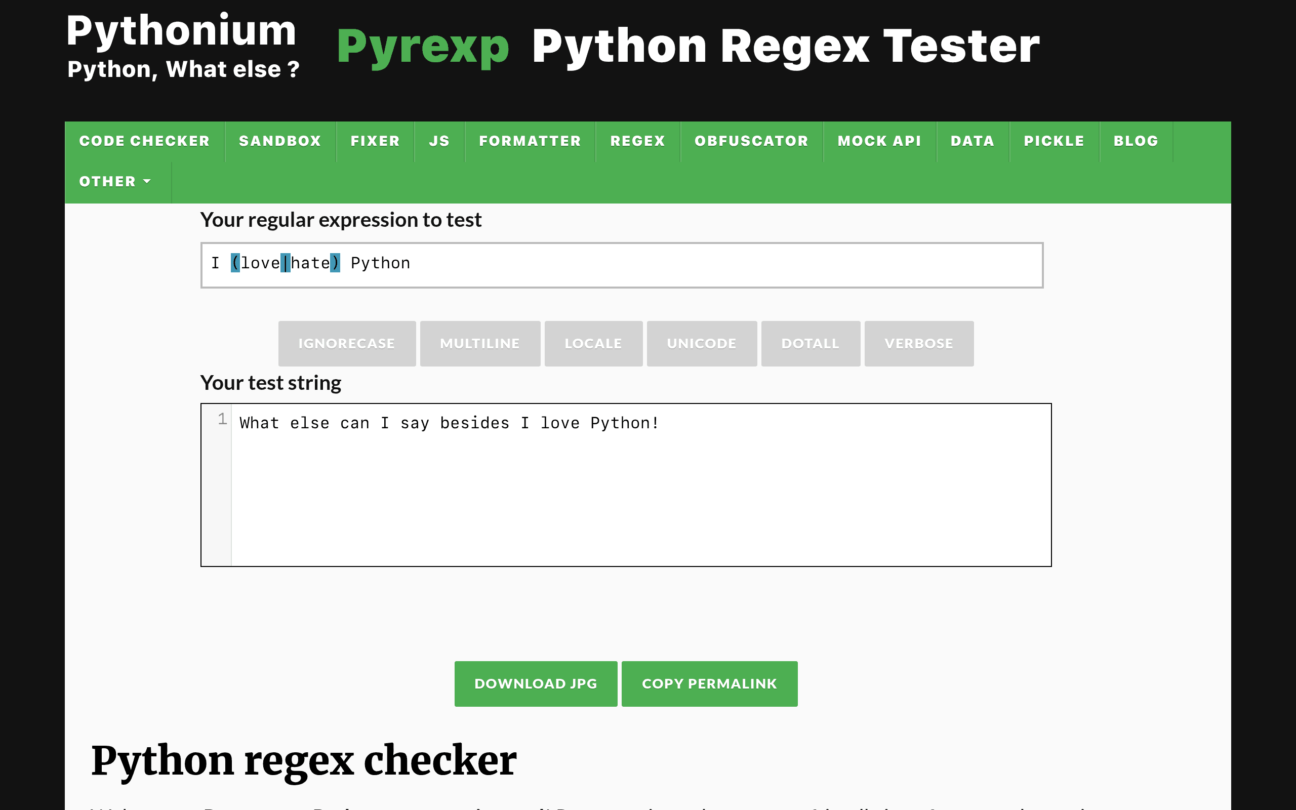 Pyrexp