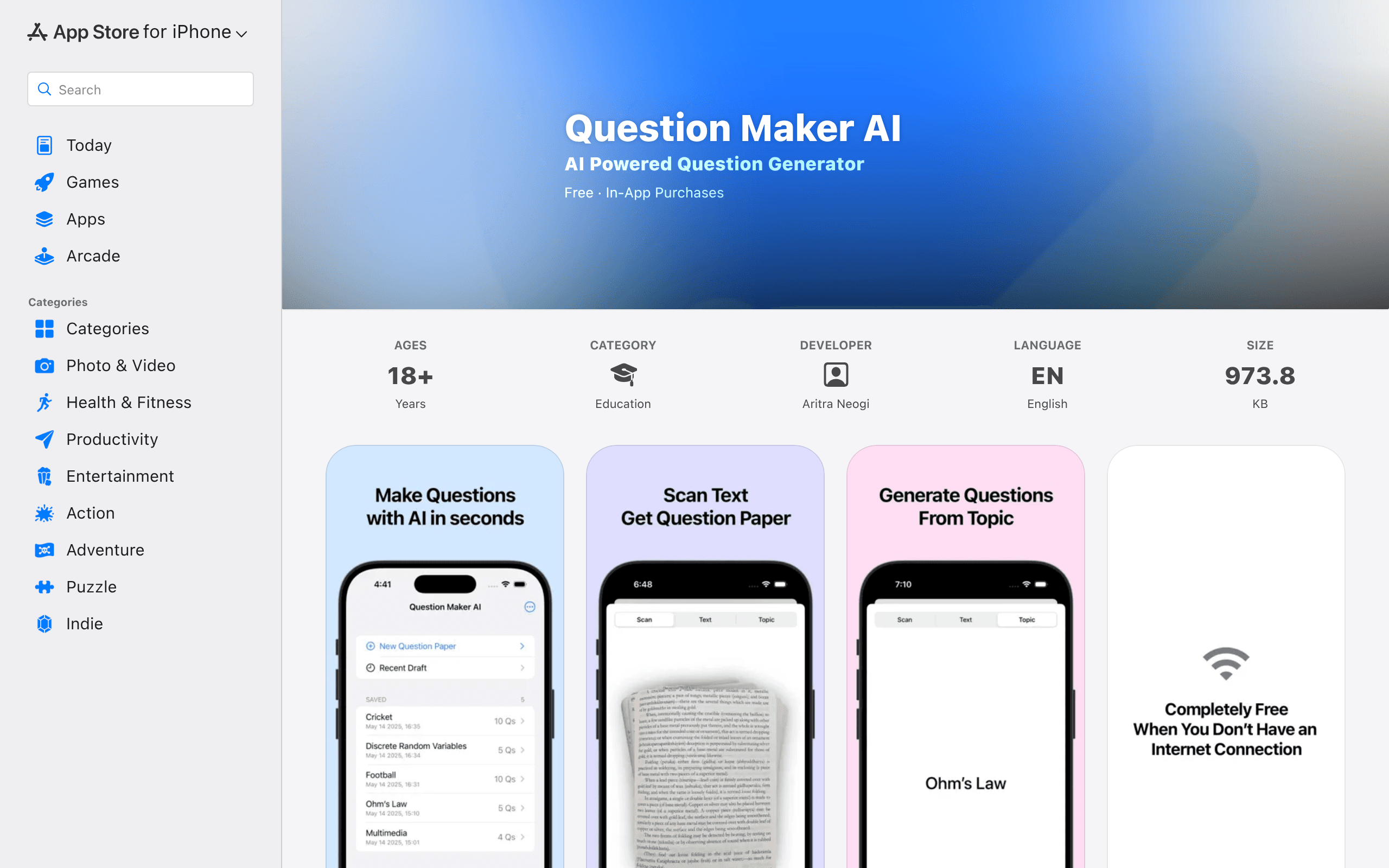 Question Maker AI
