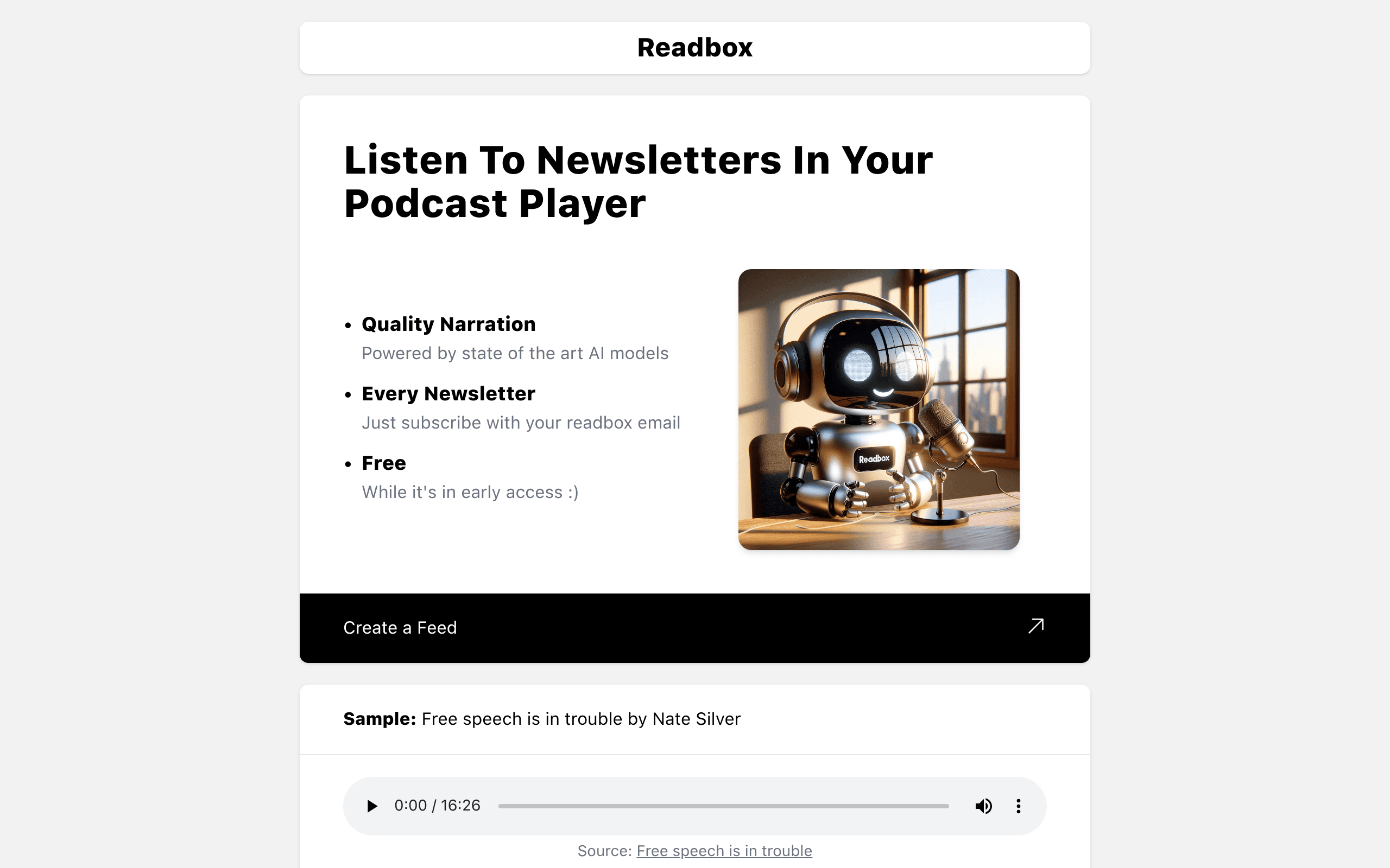 Readbox