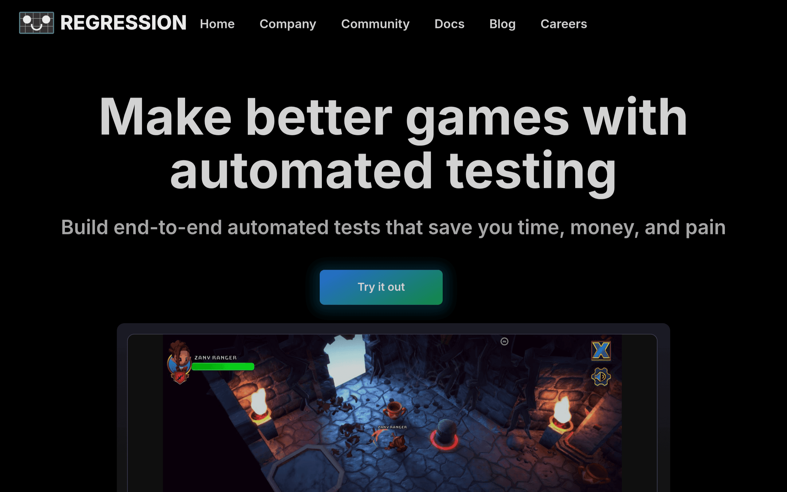 Regression Games