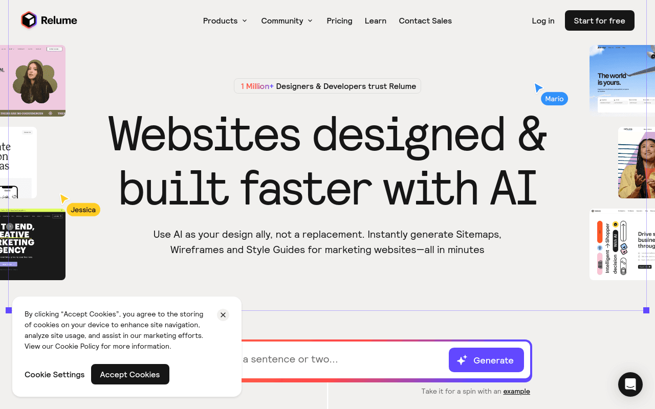 Relume Site Builder