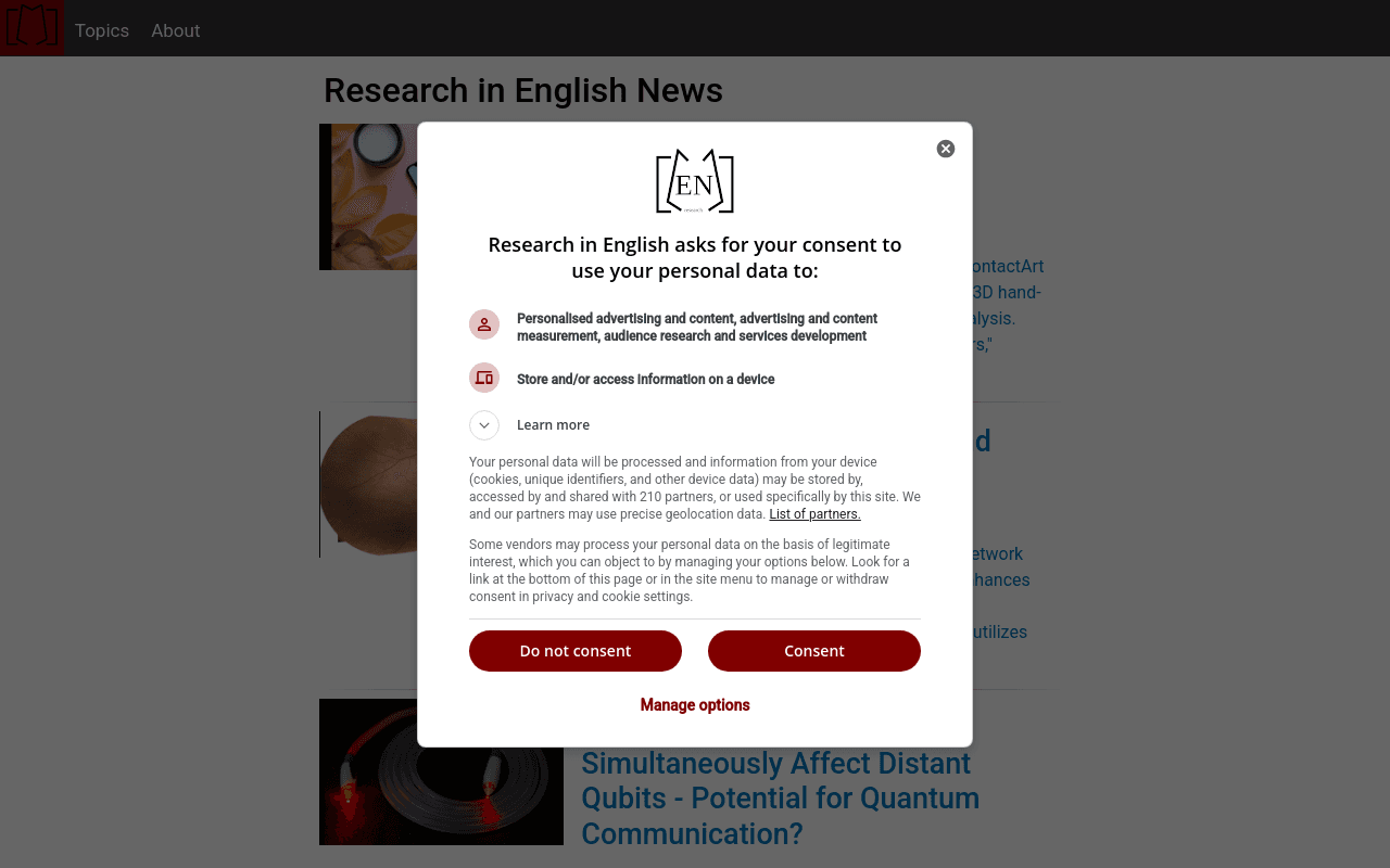 Research in English