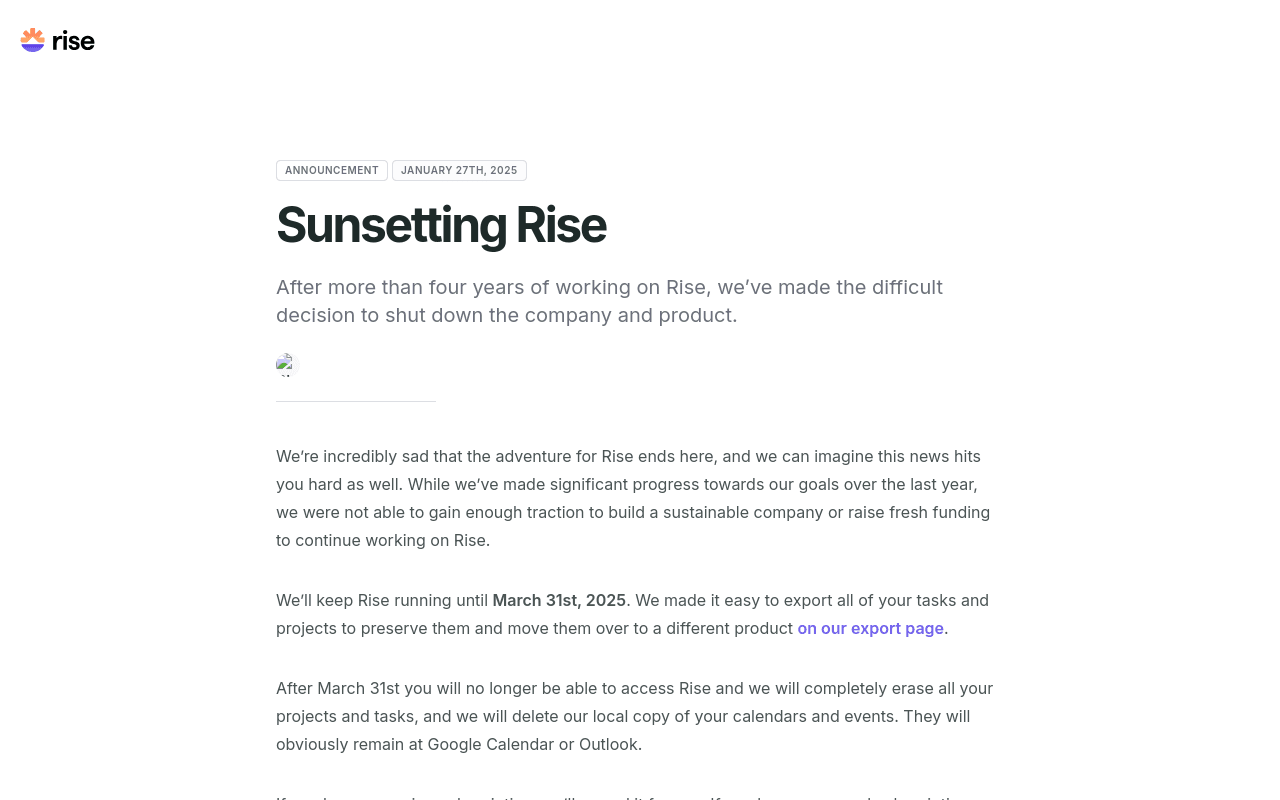 Rise