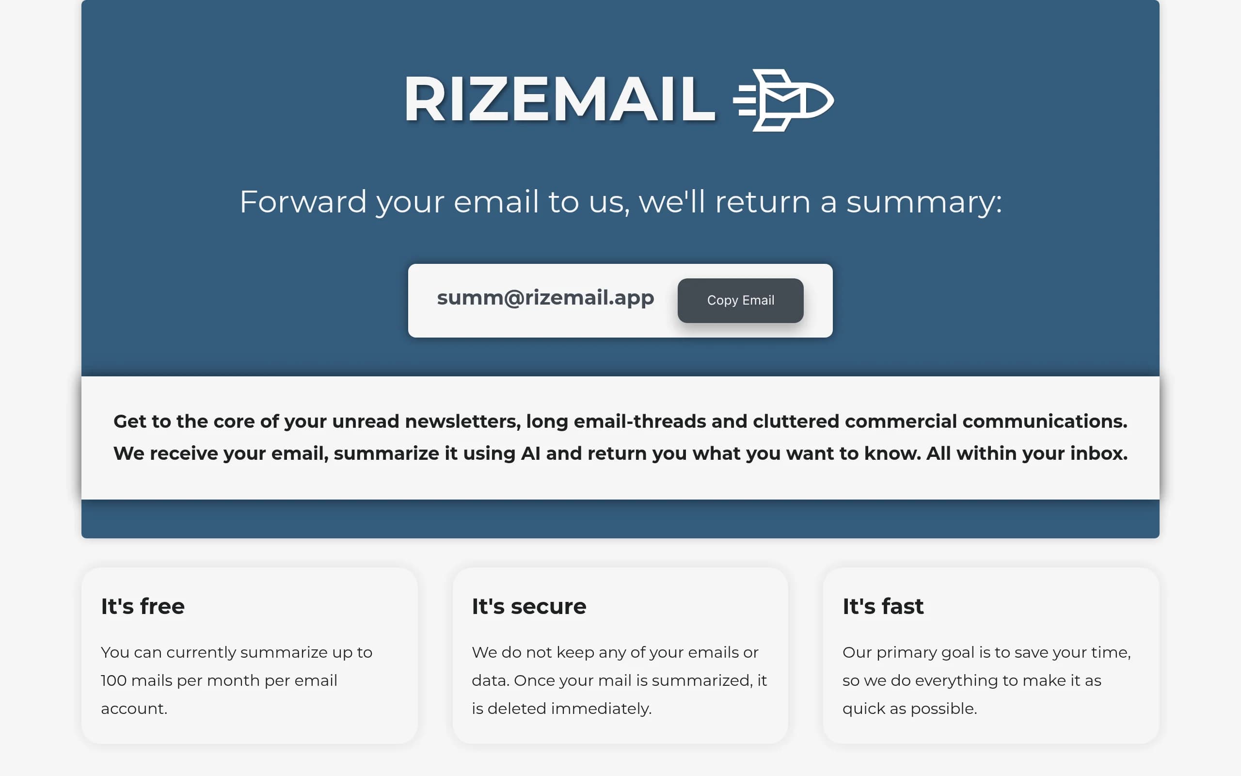 Rizemail