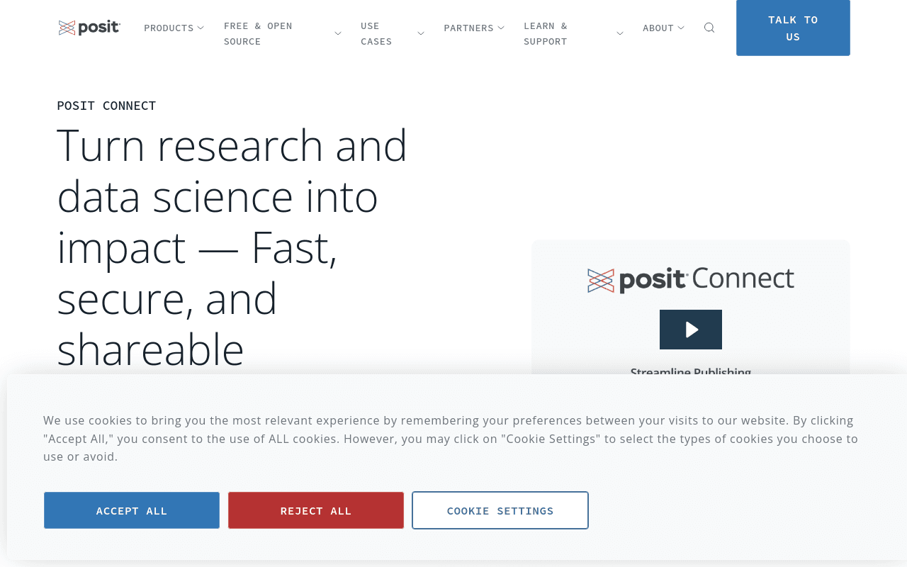 RStudio Connect