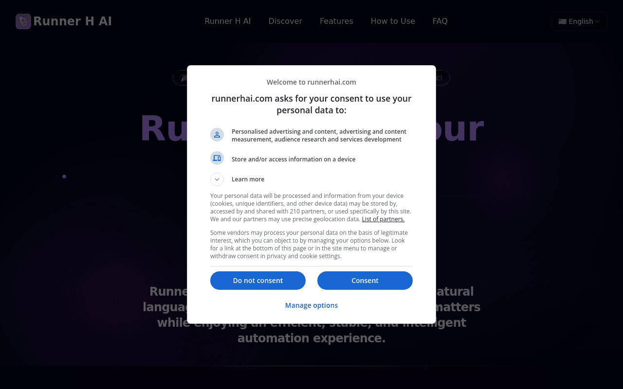 Runner H AI