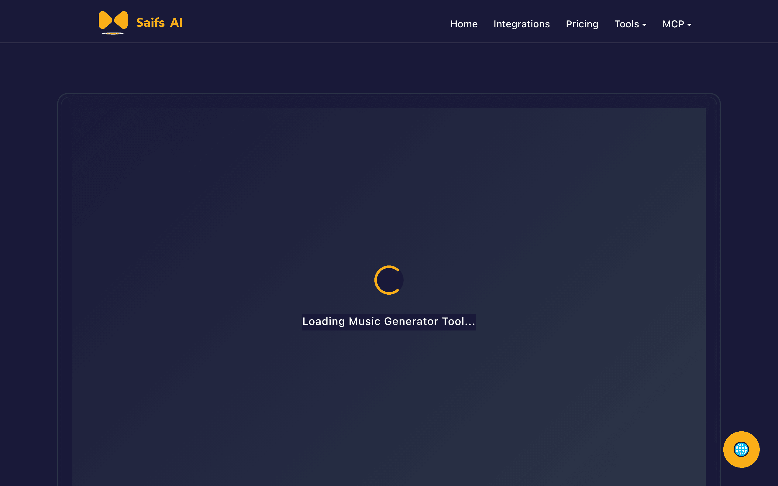 Saifs AI Music Generator