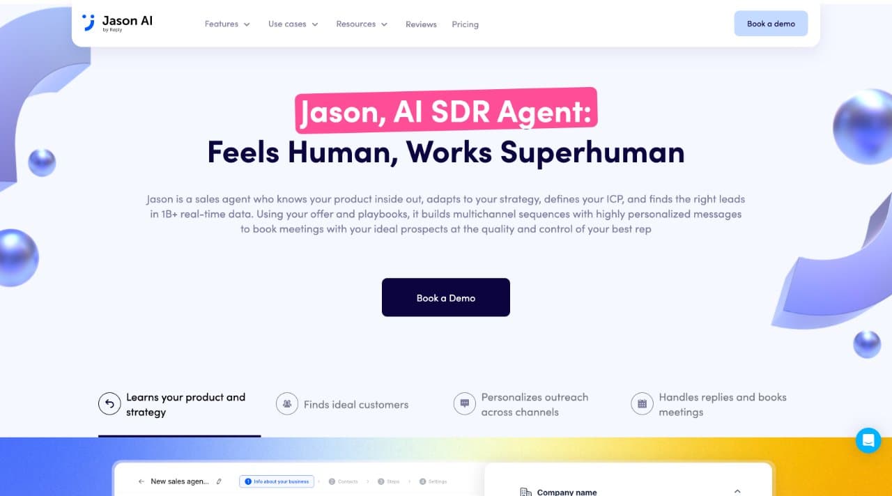 Sales AI Chatbot by Reply.io