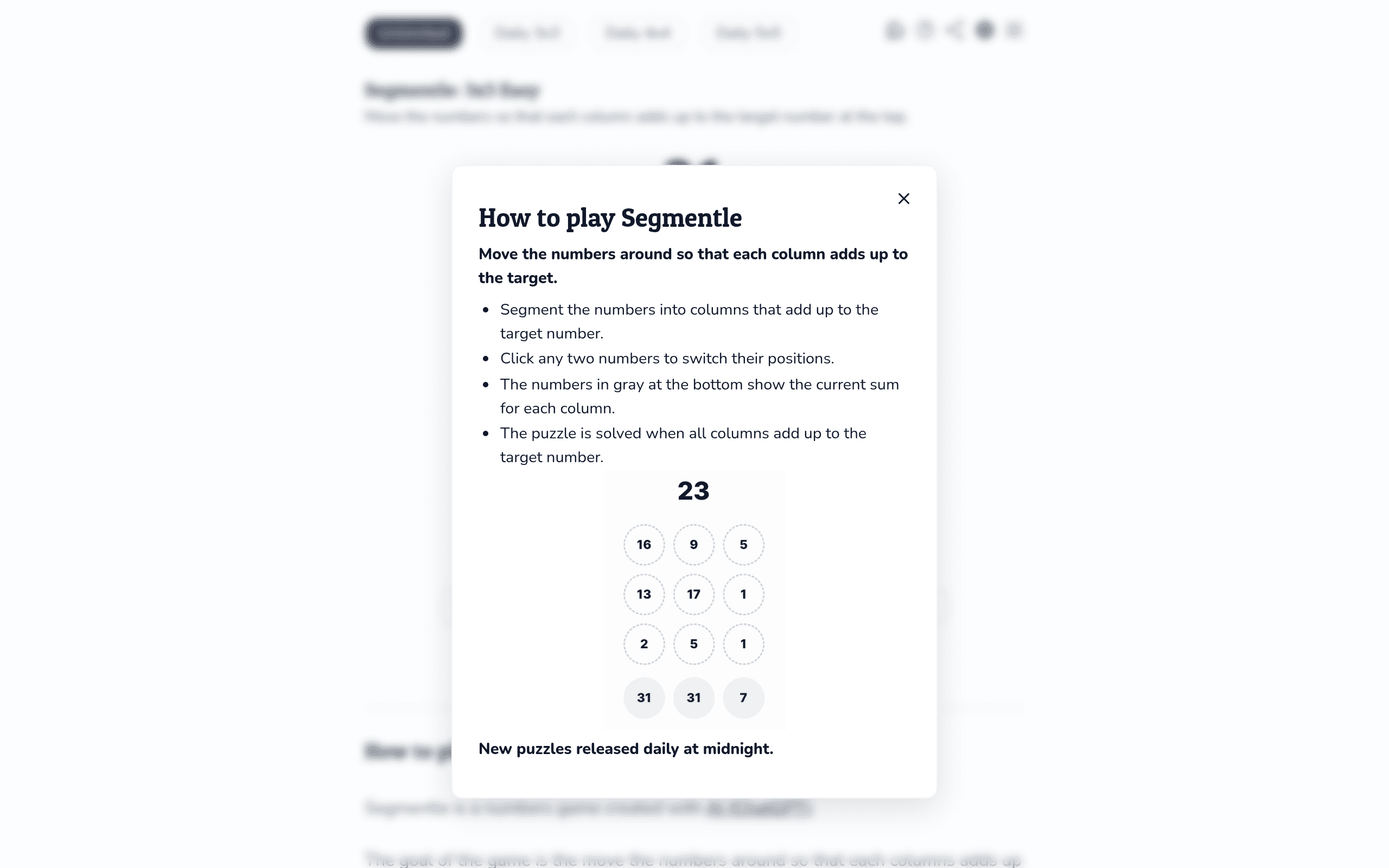 Segmentle