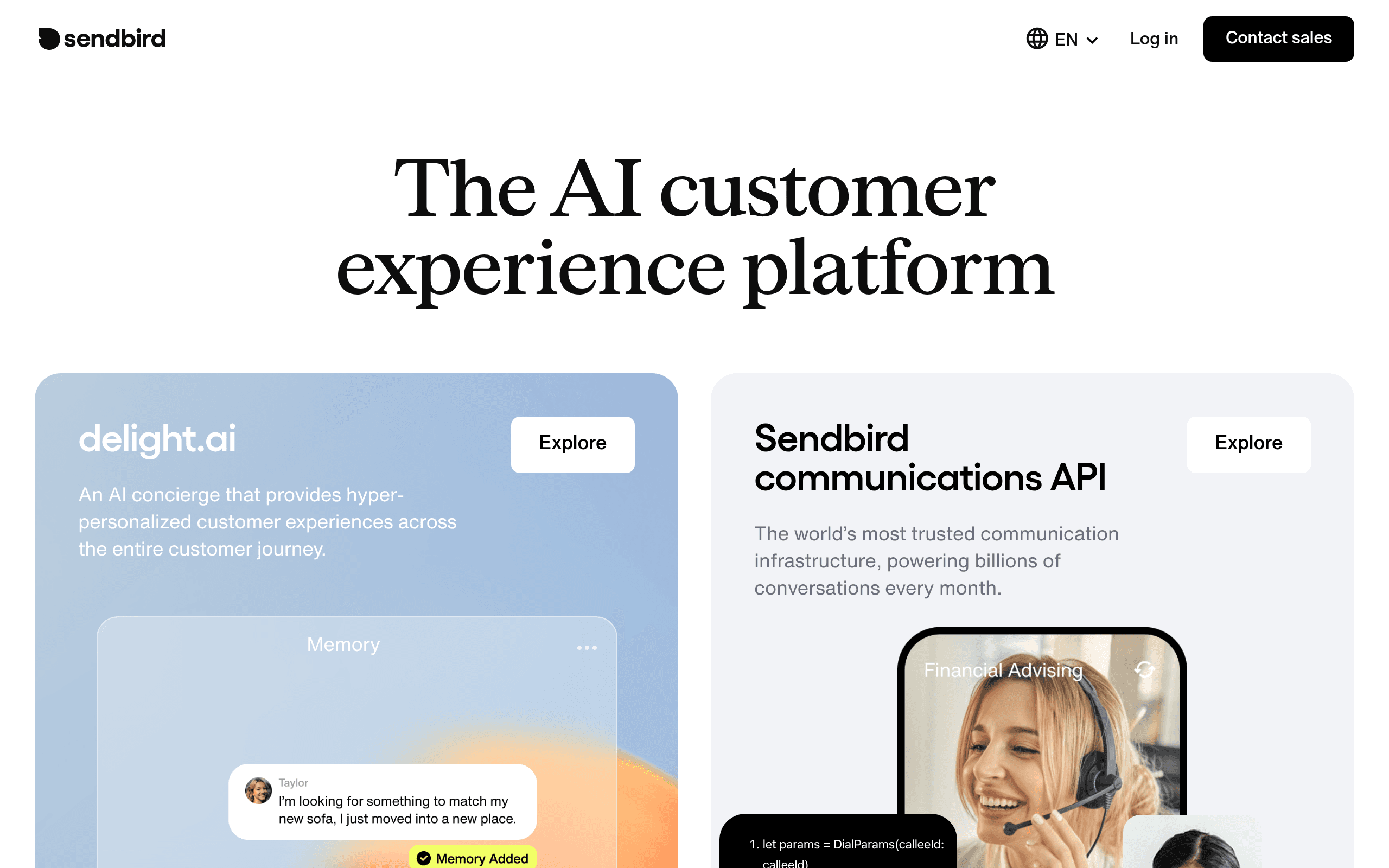 Sendbird AI