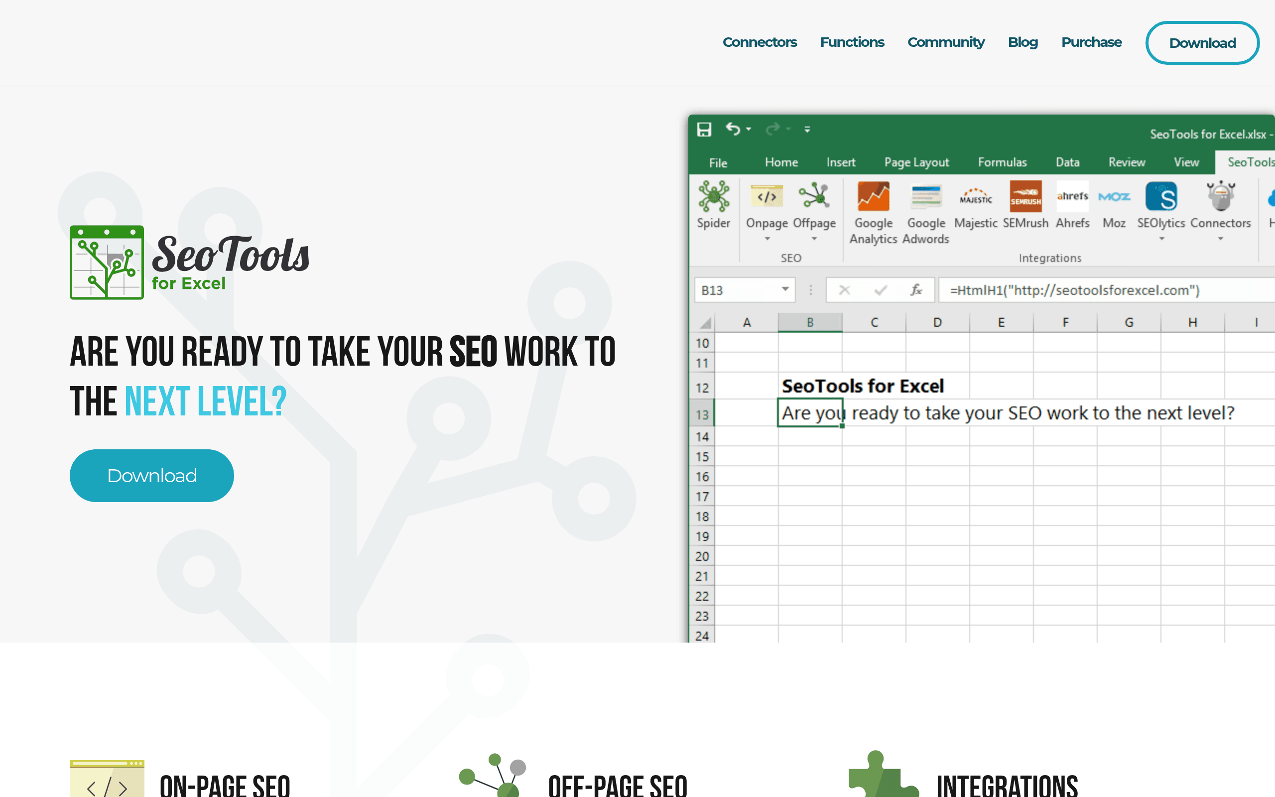 SEOTools For Excel
