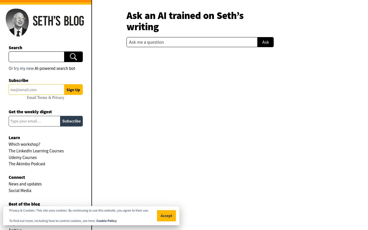 Seths Chatbot