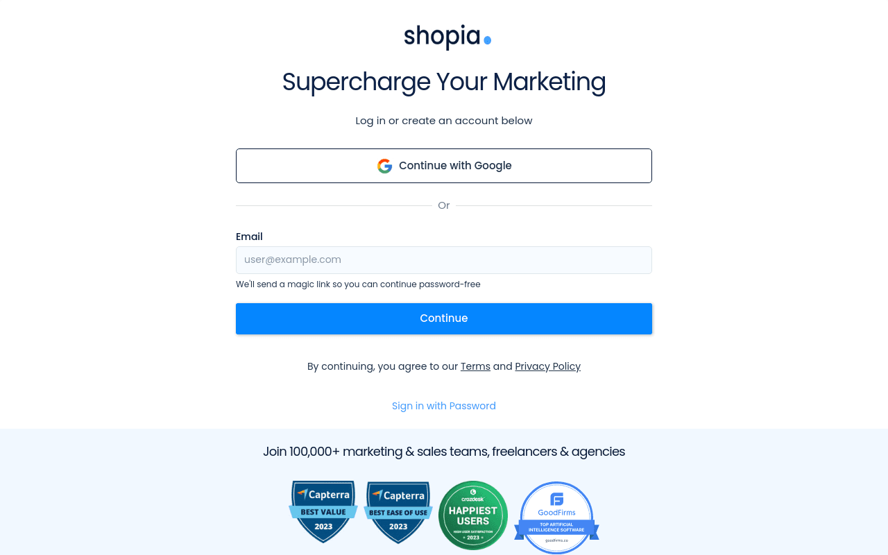 Shopia