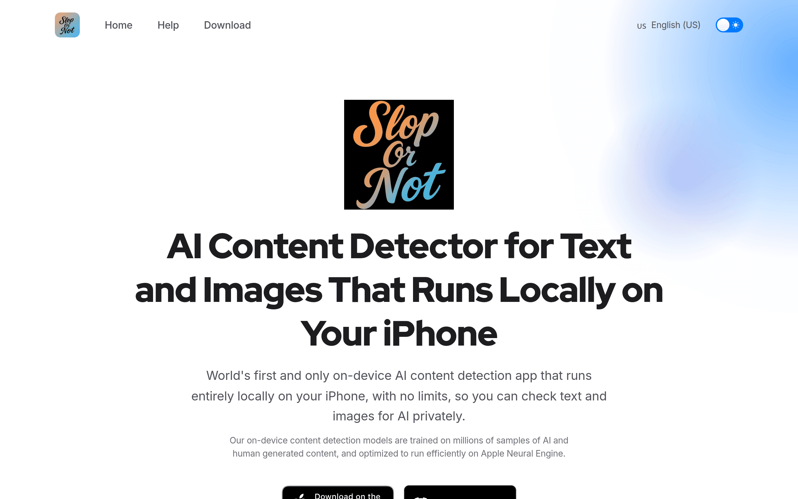 Slop Or Not AI
