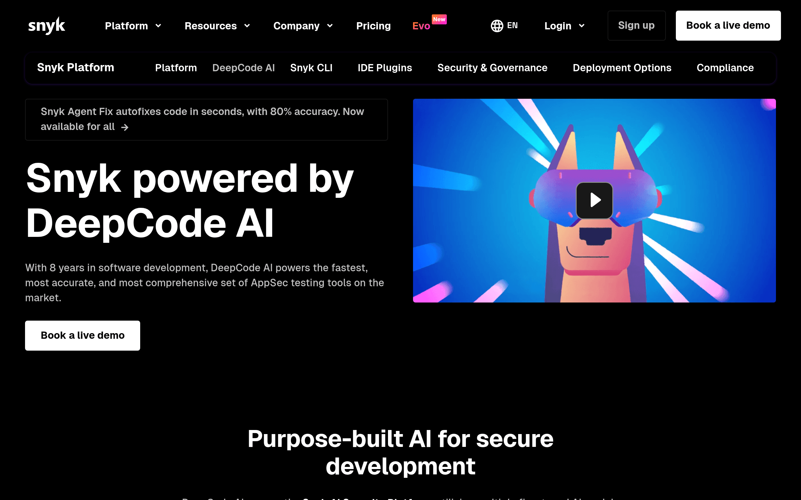 Snyk by Deepcode AI