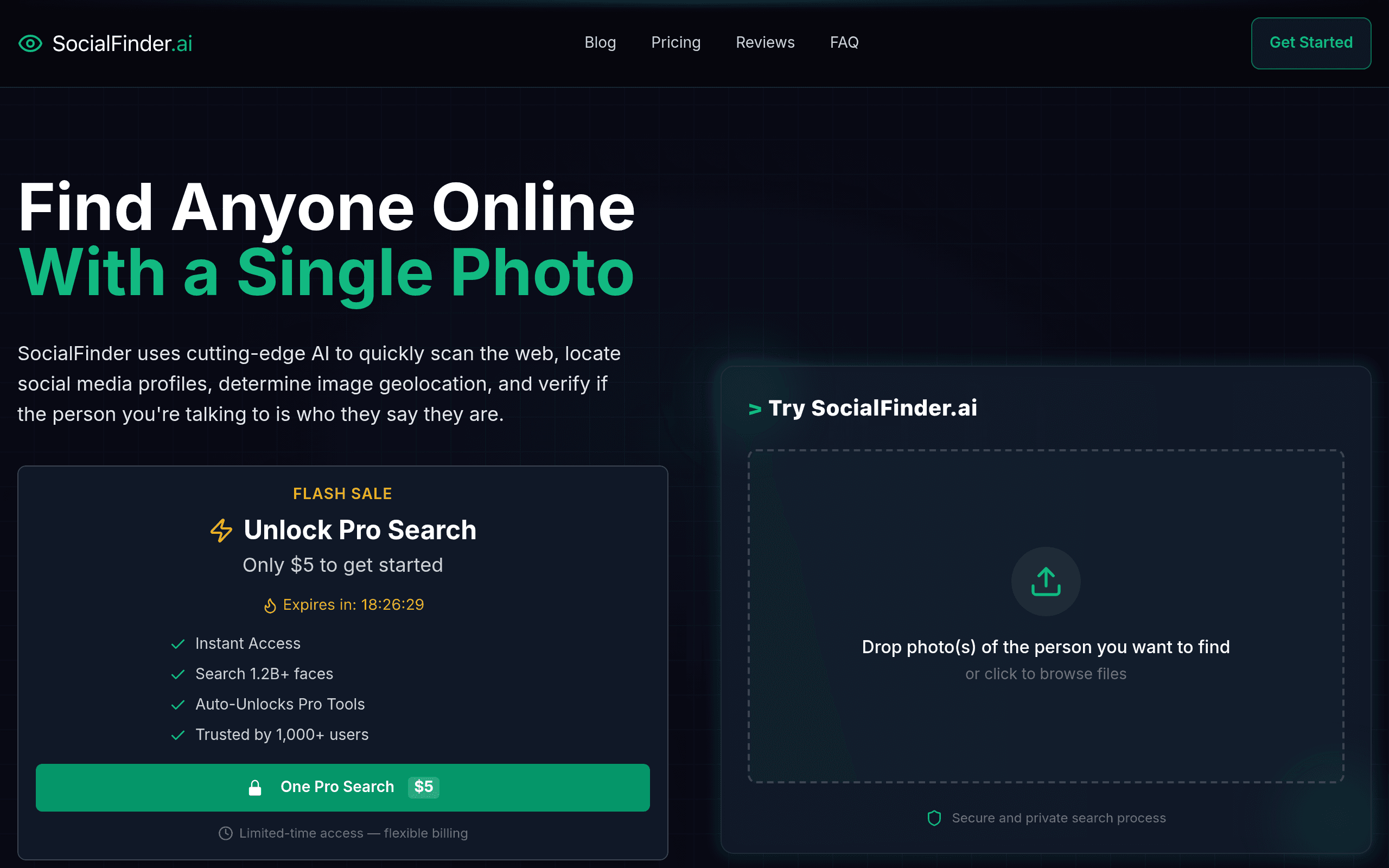 SocialFinder AI