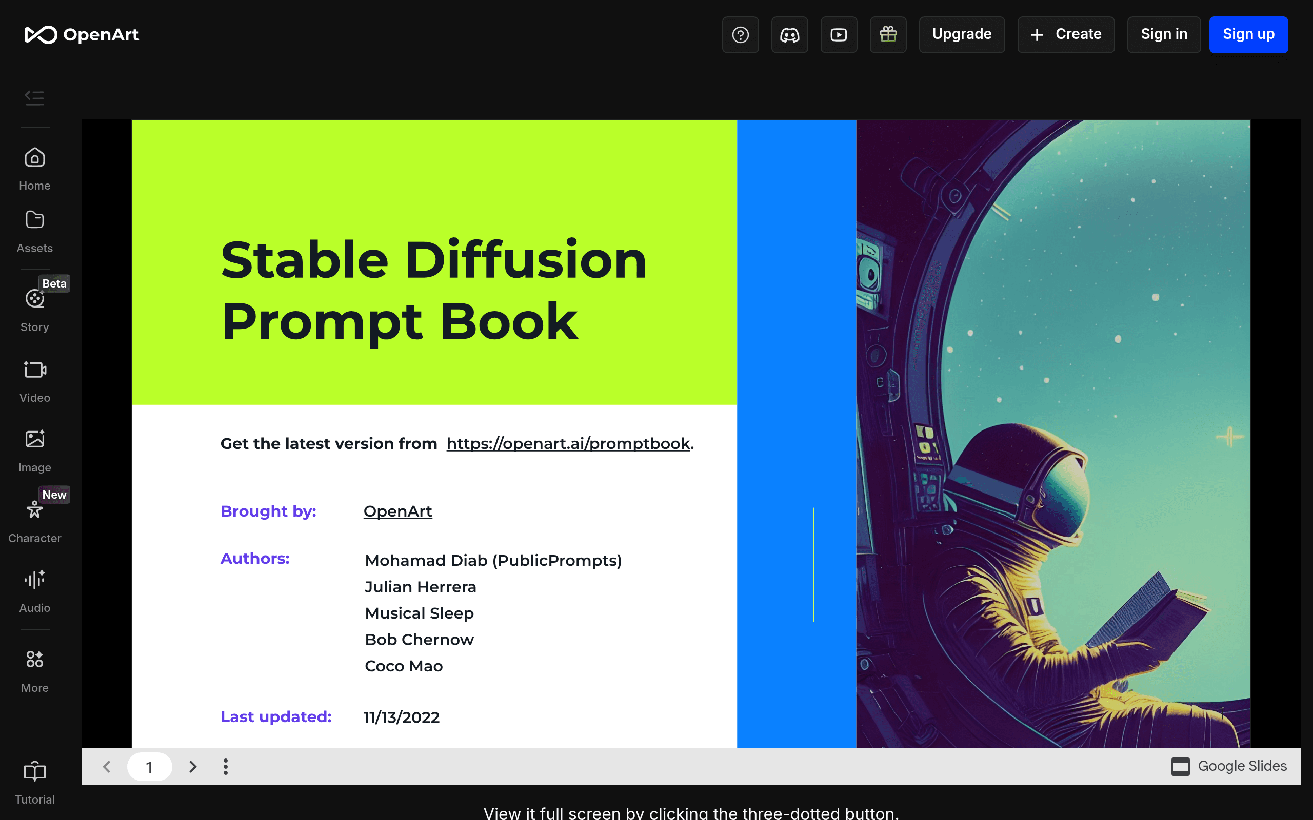 Stable Diffusion Prompt Book