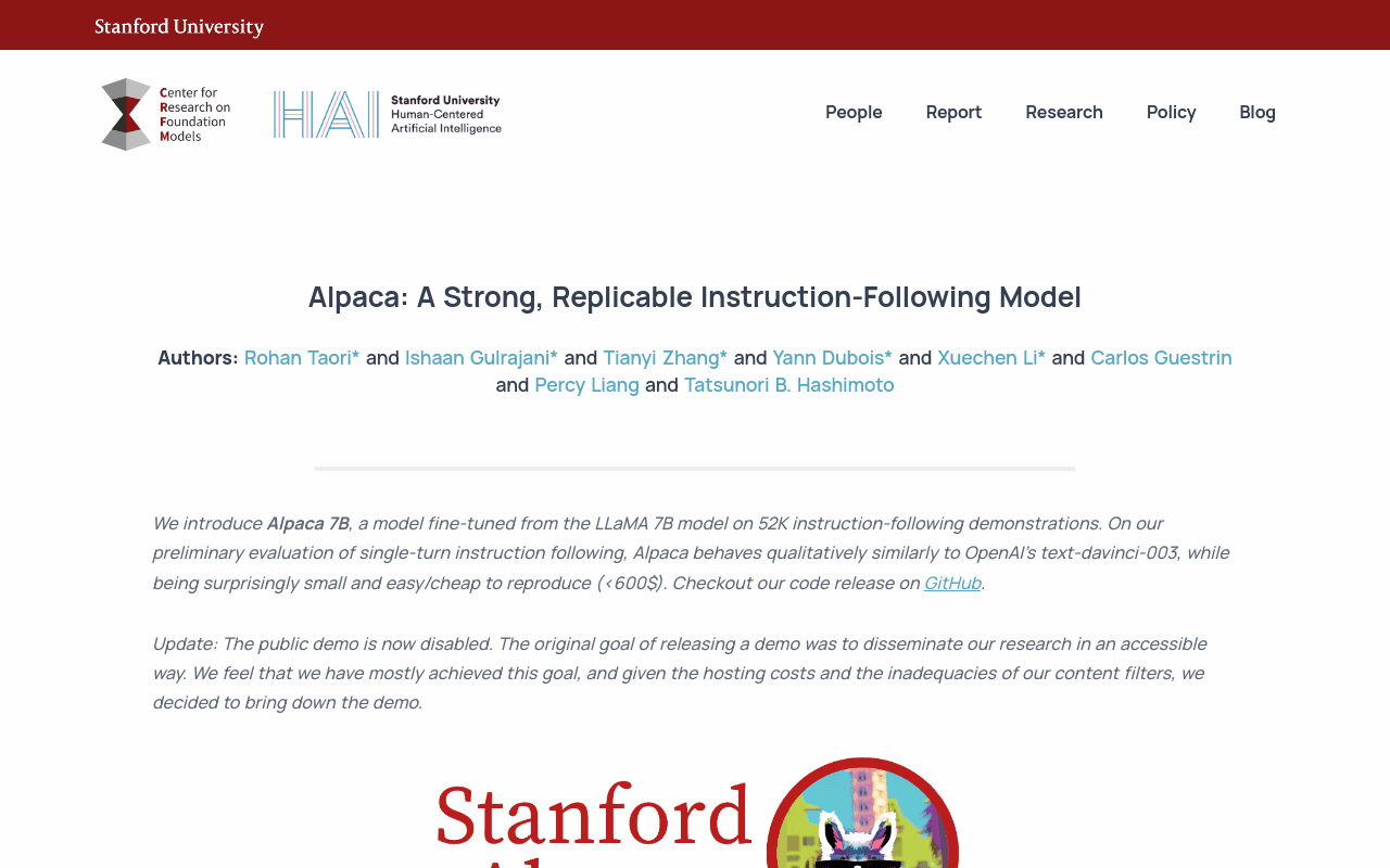 Stanford CRFM