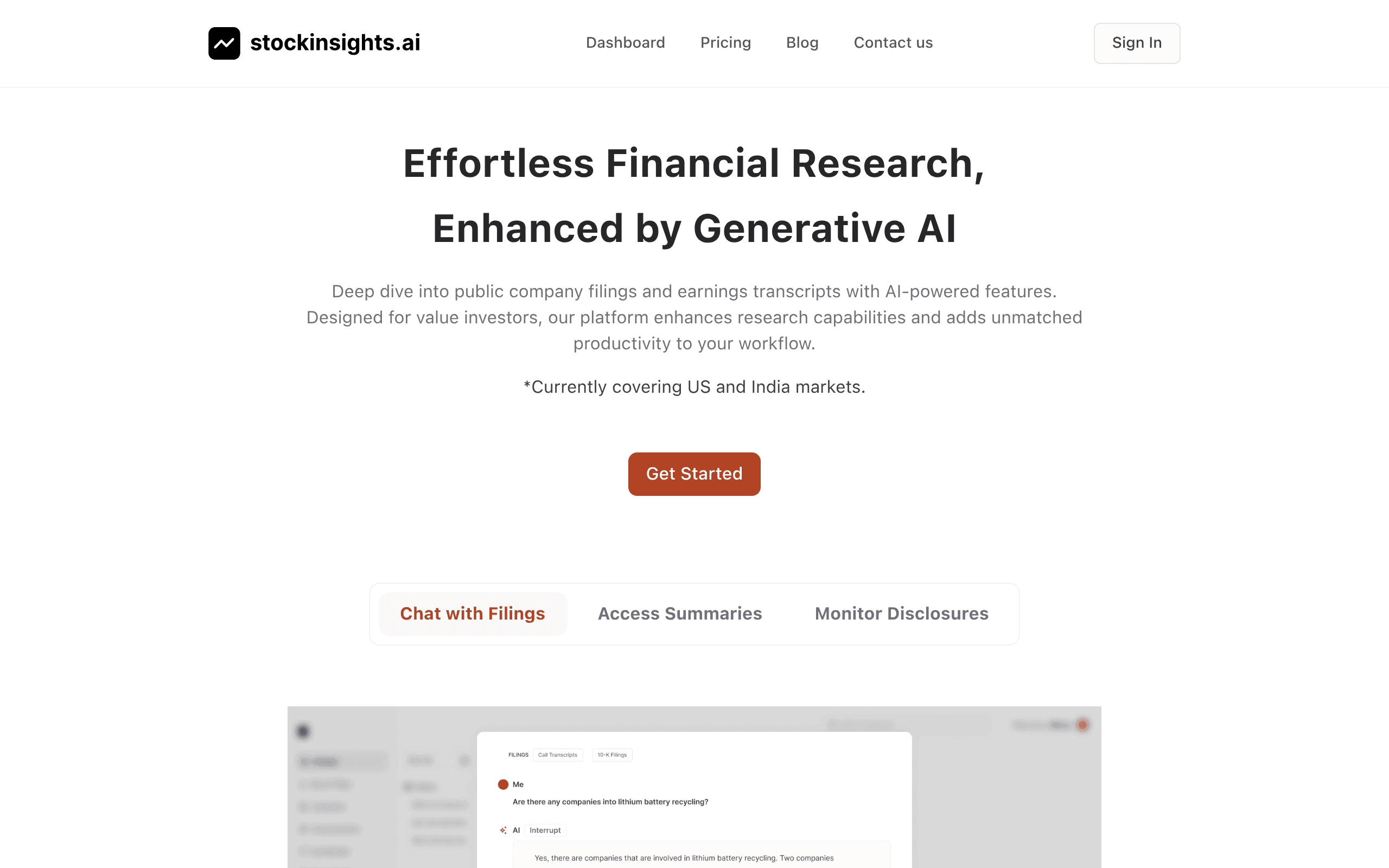 StockInsights AI
