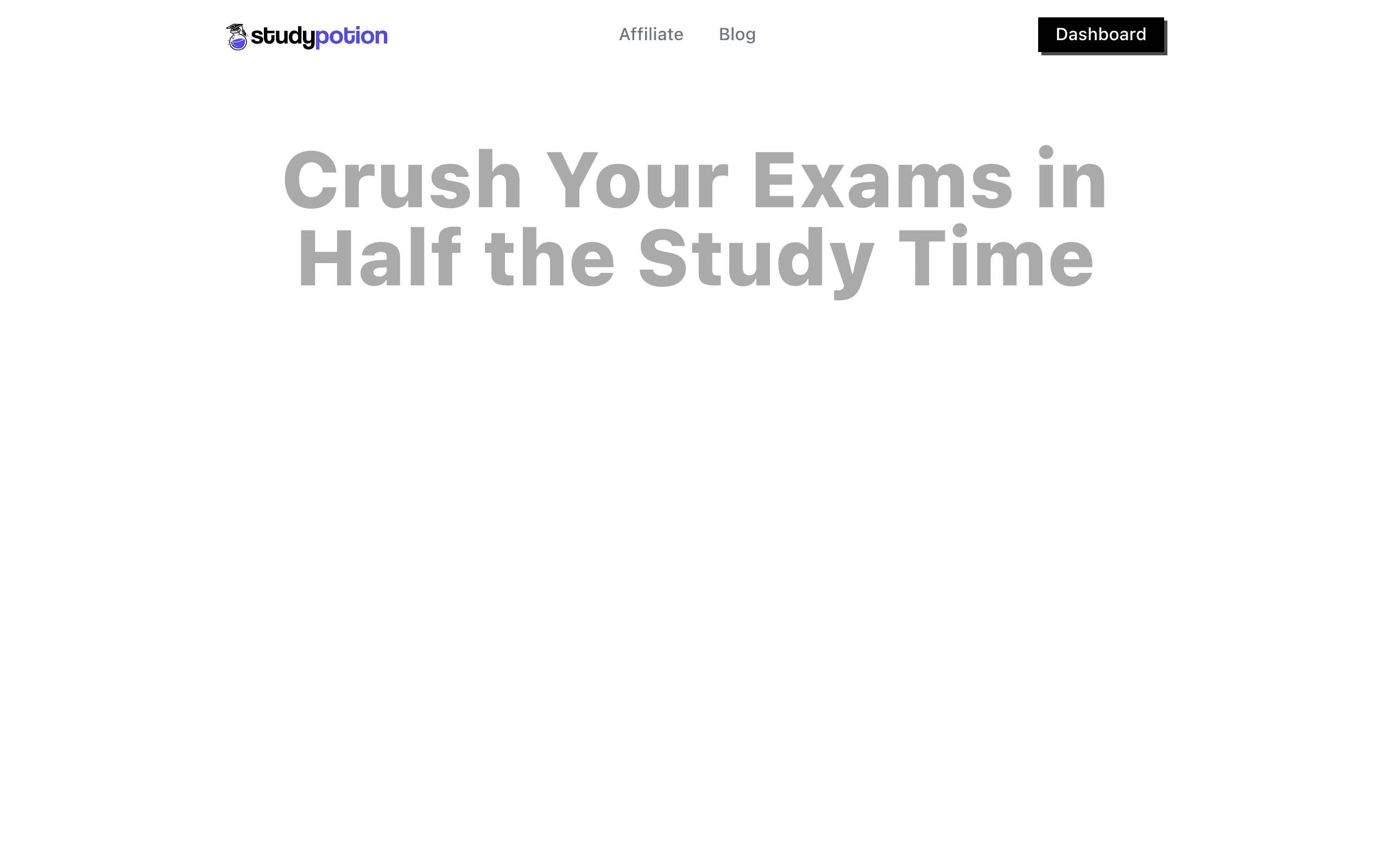 Study Potion AI