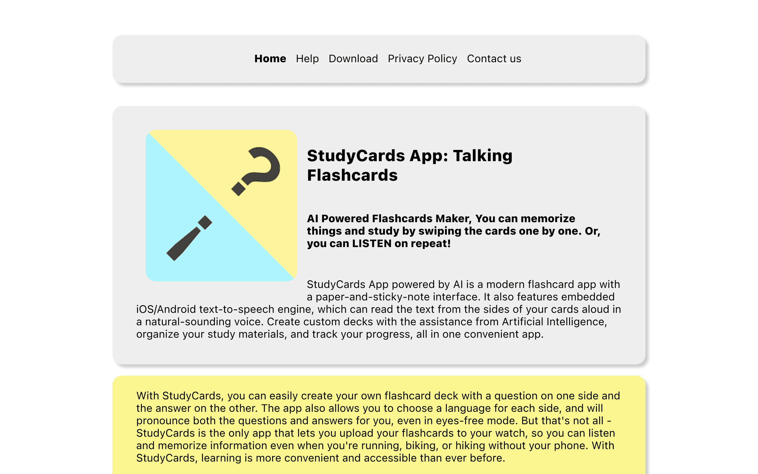 StudyCards