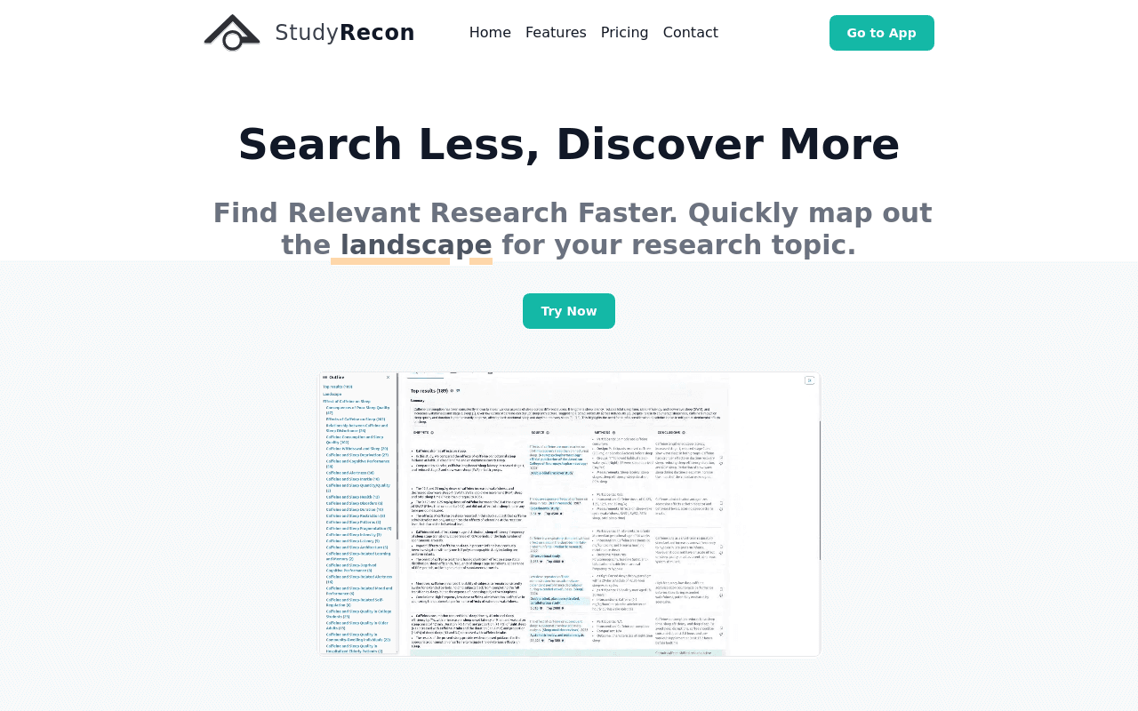 StudyRecon