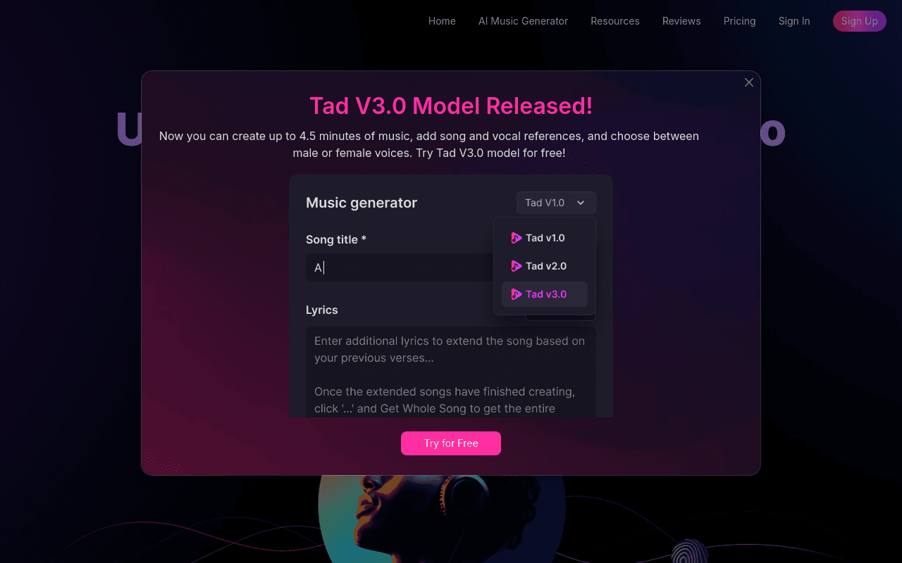 Tad AI