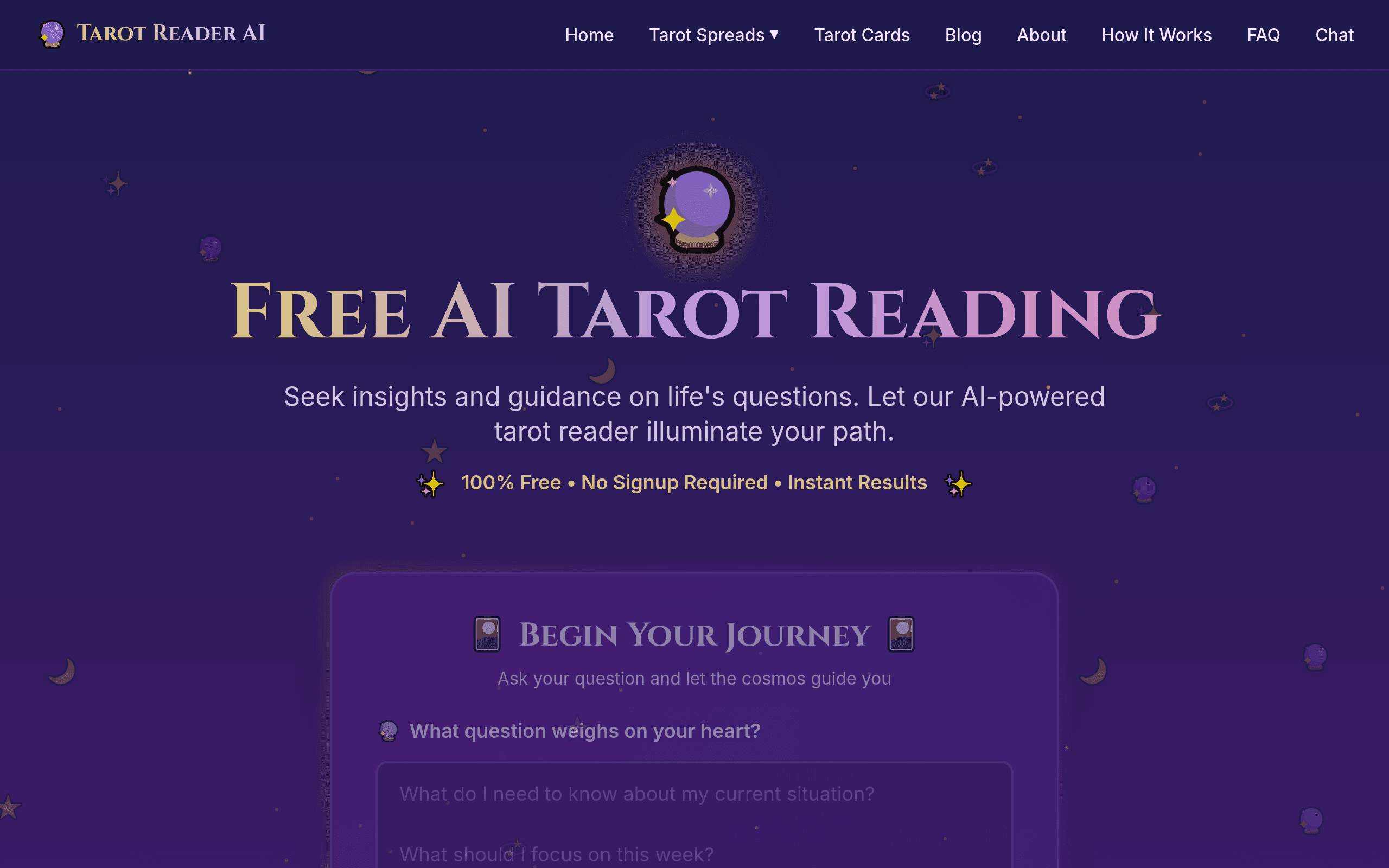Tarot Reader AI