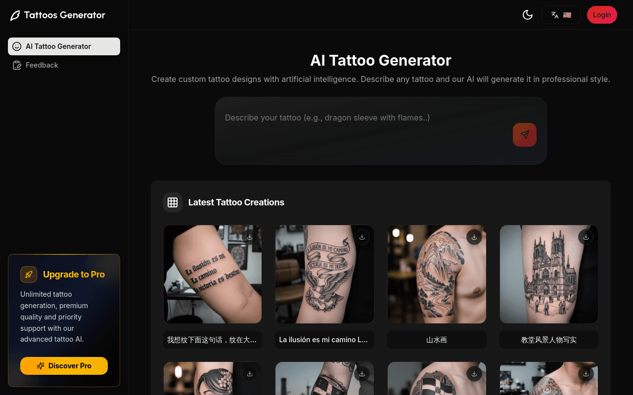 TattoosGenerator AI