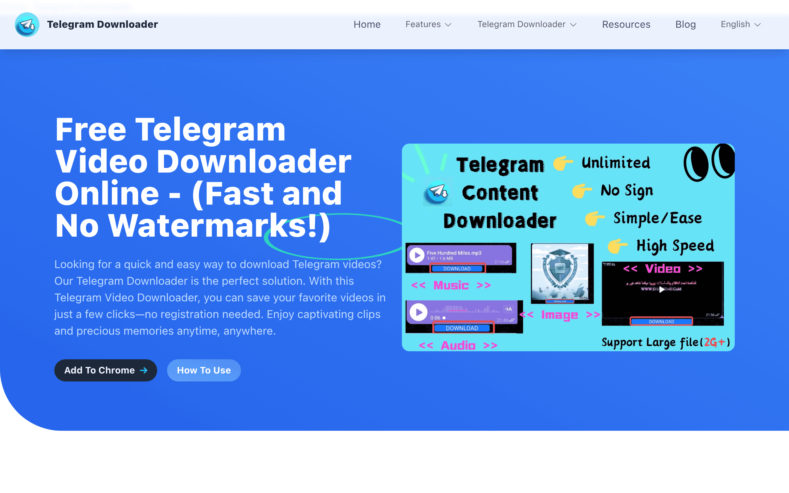 Telegram Video Downloader
