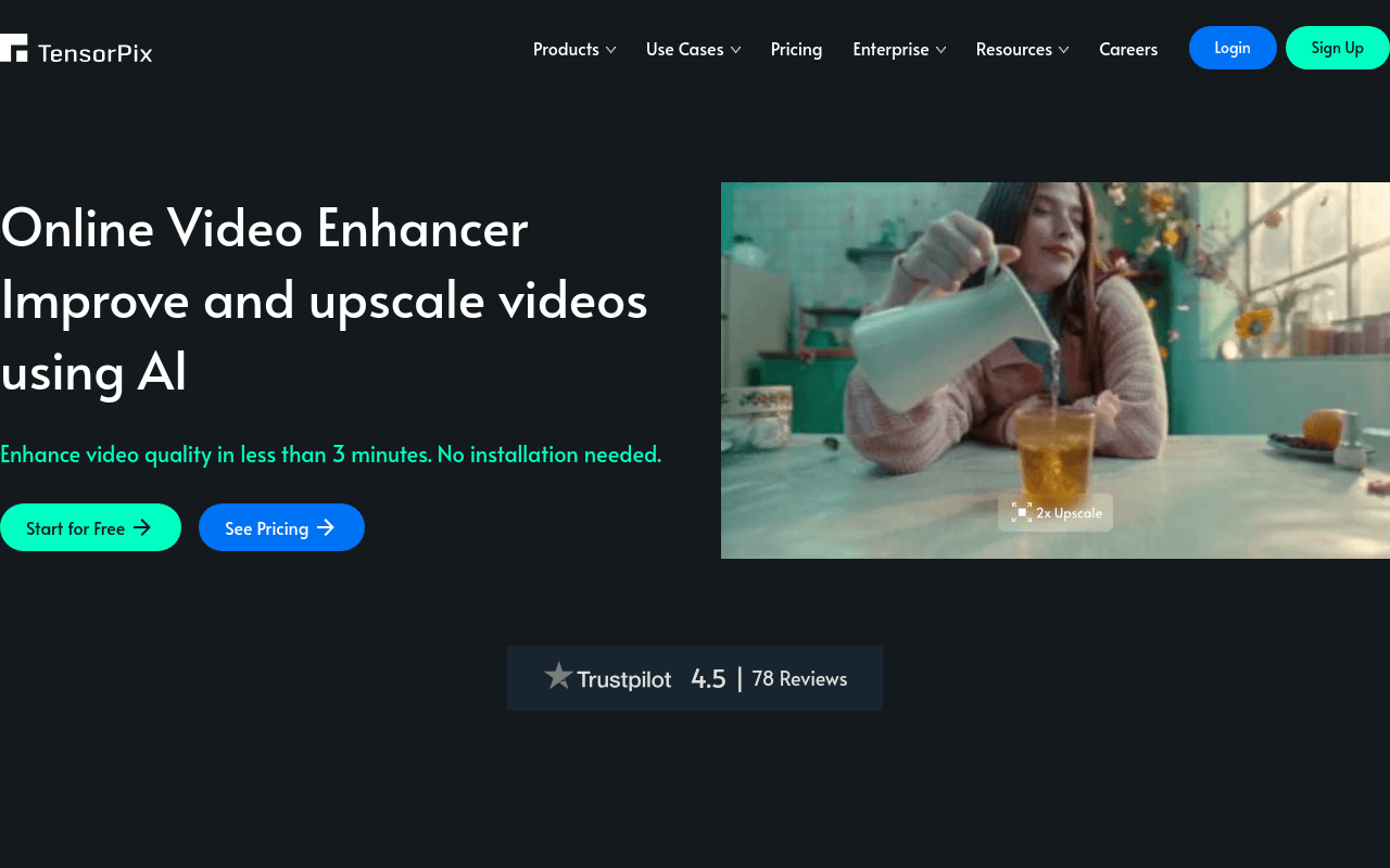 Tensorpix Ai Video Enhancer