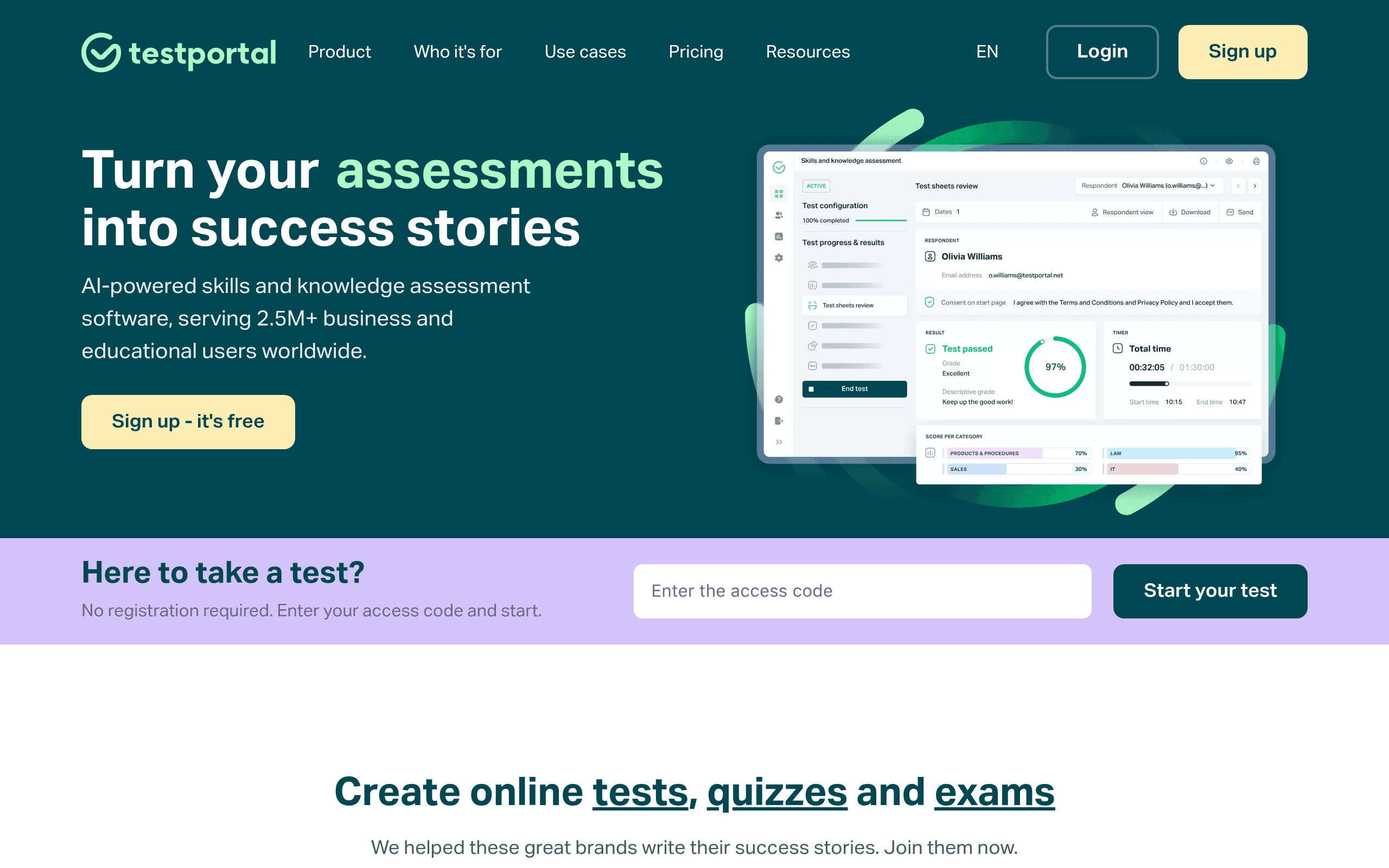 Testportal: Платформа для онлайн-оценивания
