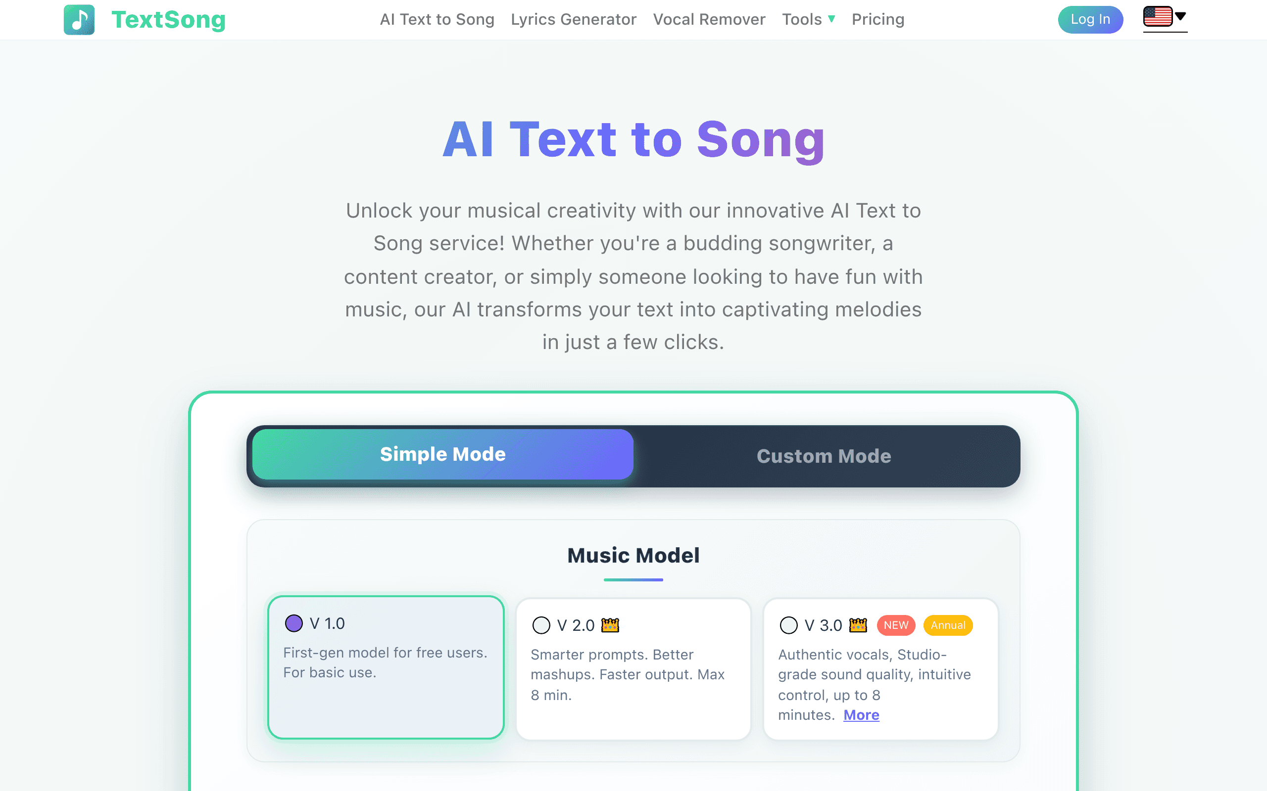 TextSong Net