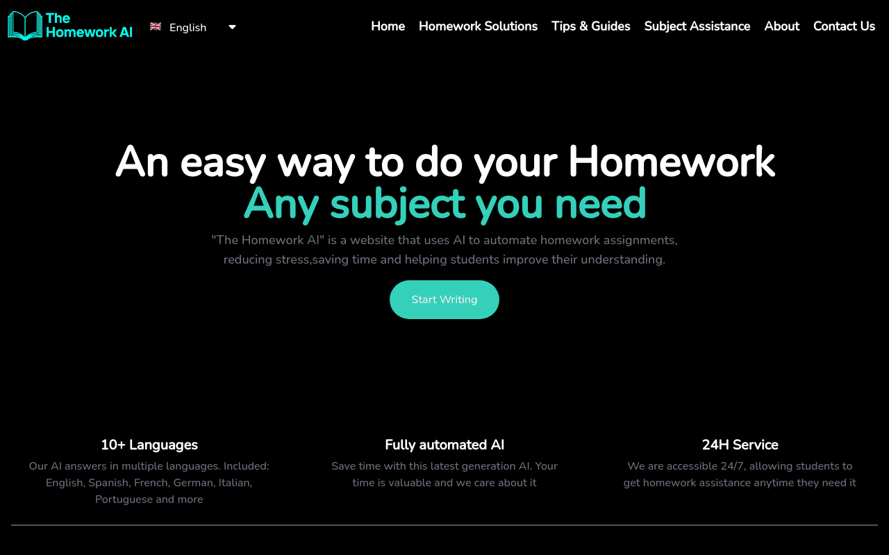 The Homework AI