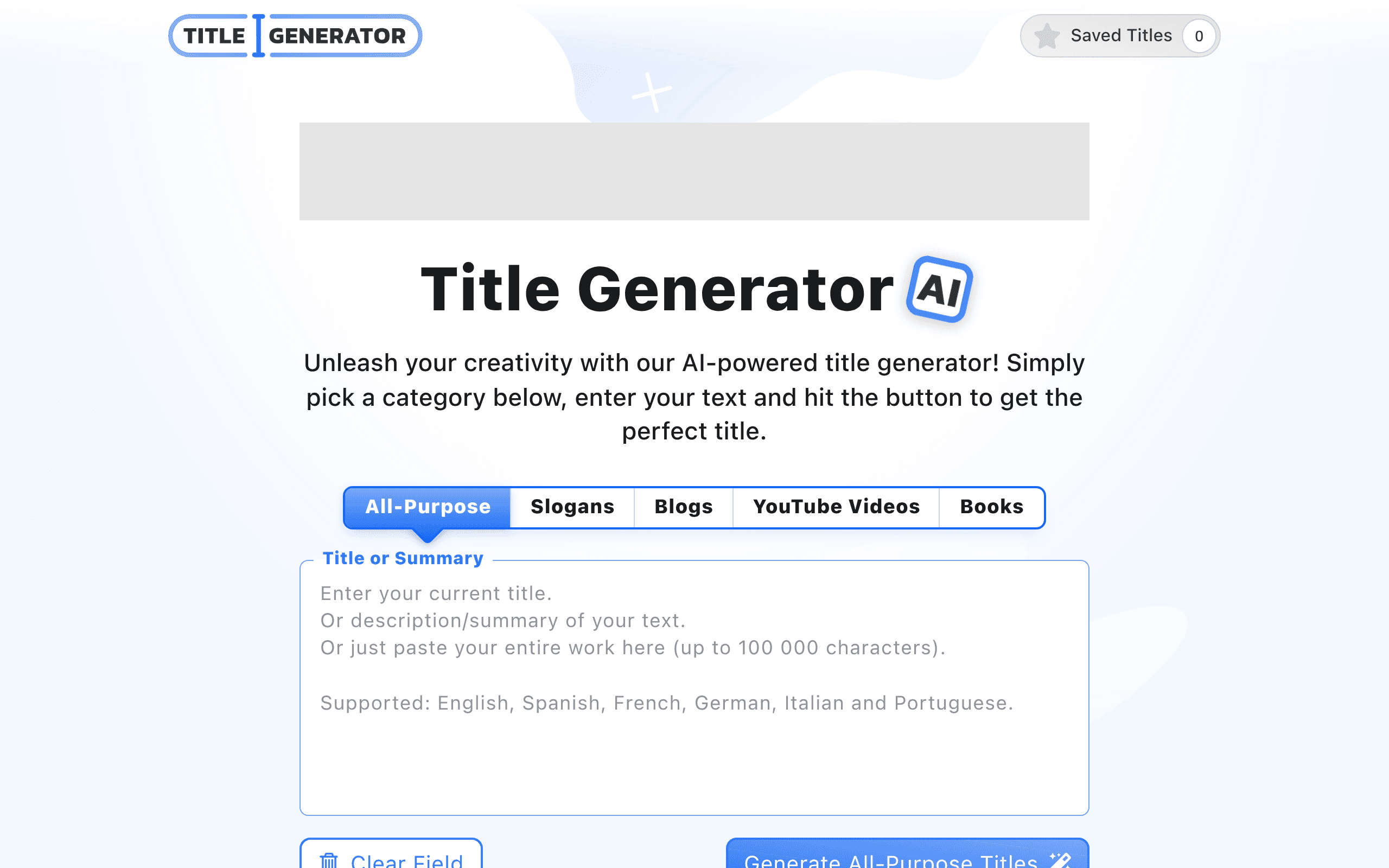 Title Generator