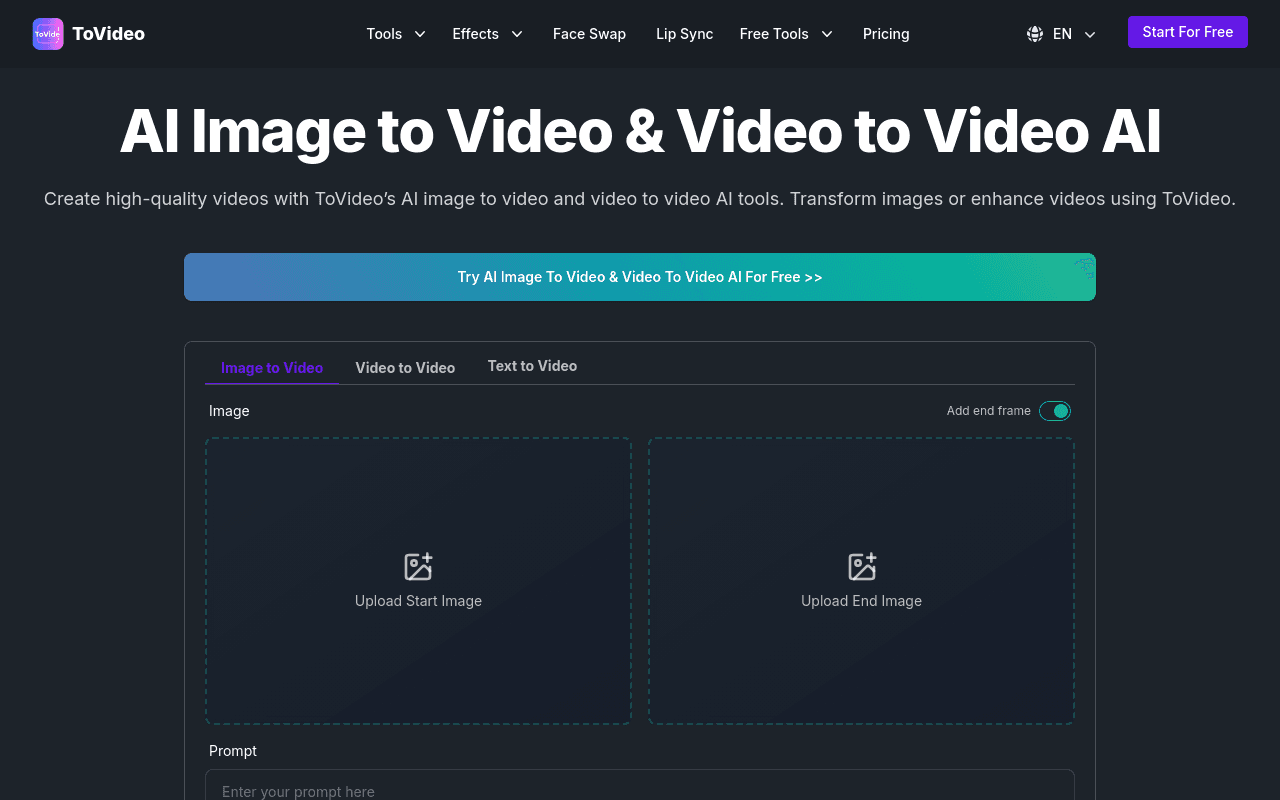 ToVideo AI
