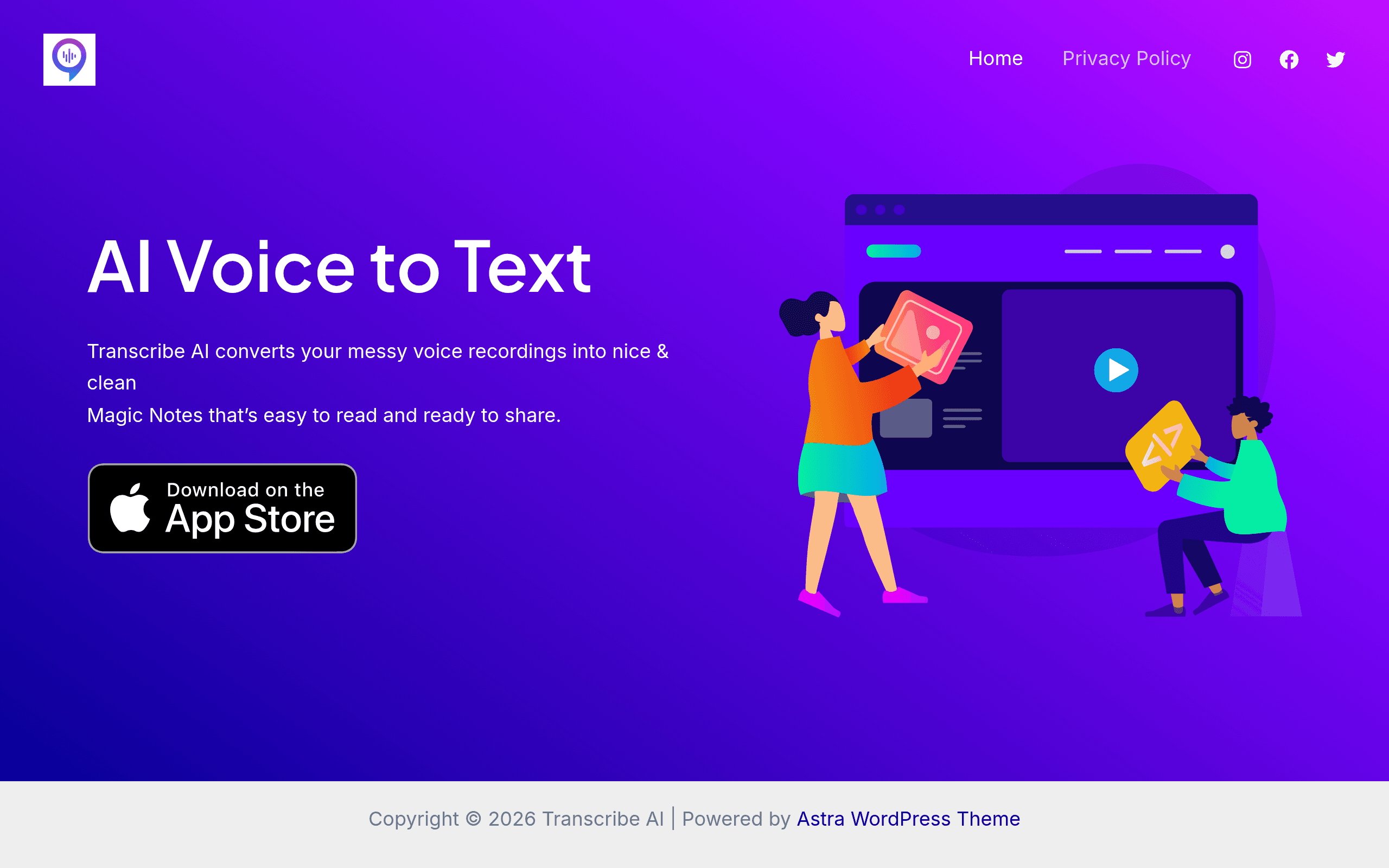 TranscribeAI
