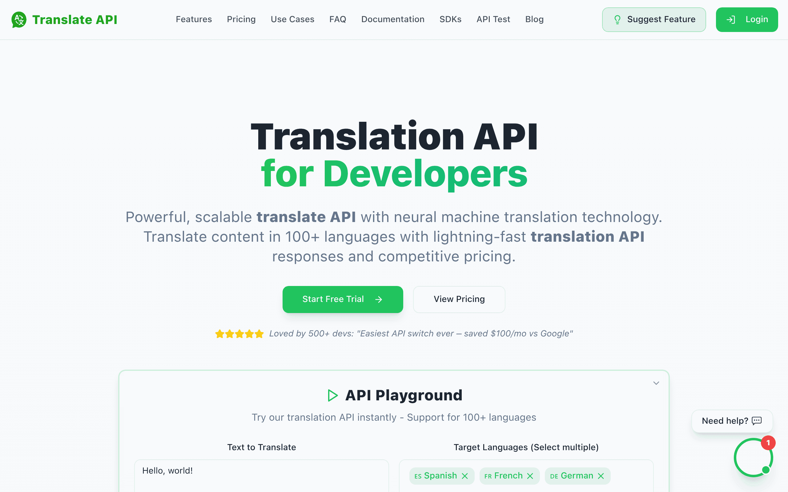Translation-API.com